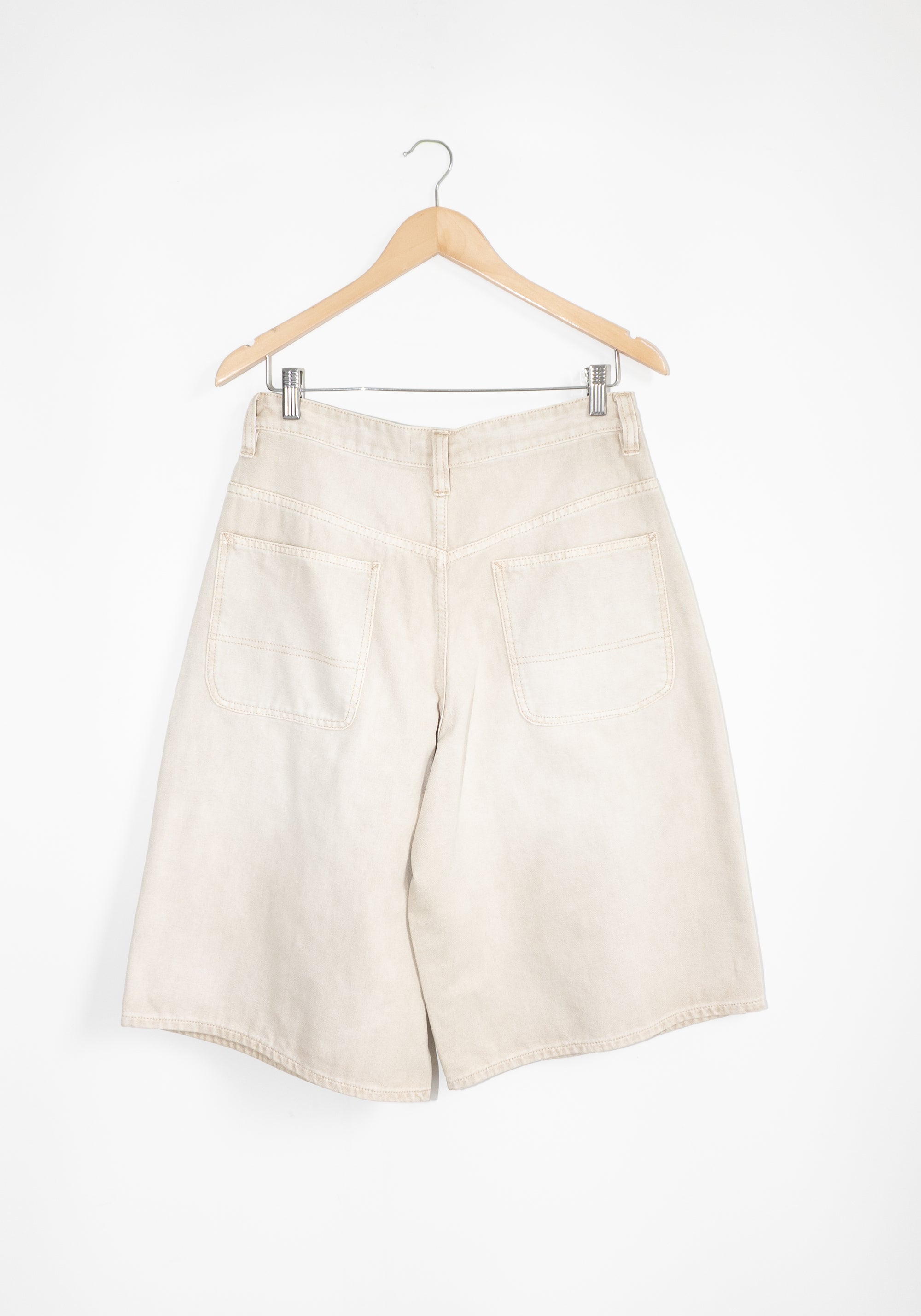 6397 Double Knee Shorts in Tea Stain