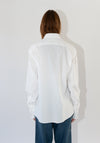 6397 Micro Pleat Formal Shirt in White