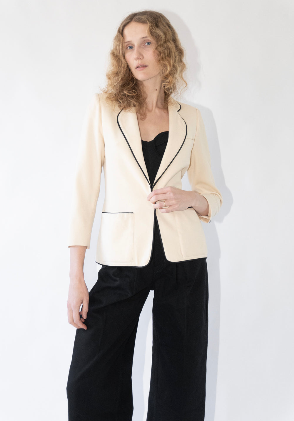 Vintage Guy Laroche Jacket in Ivory