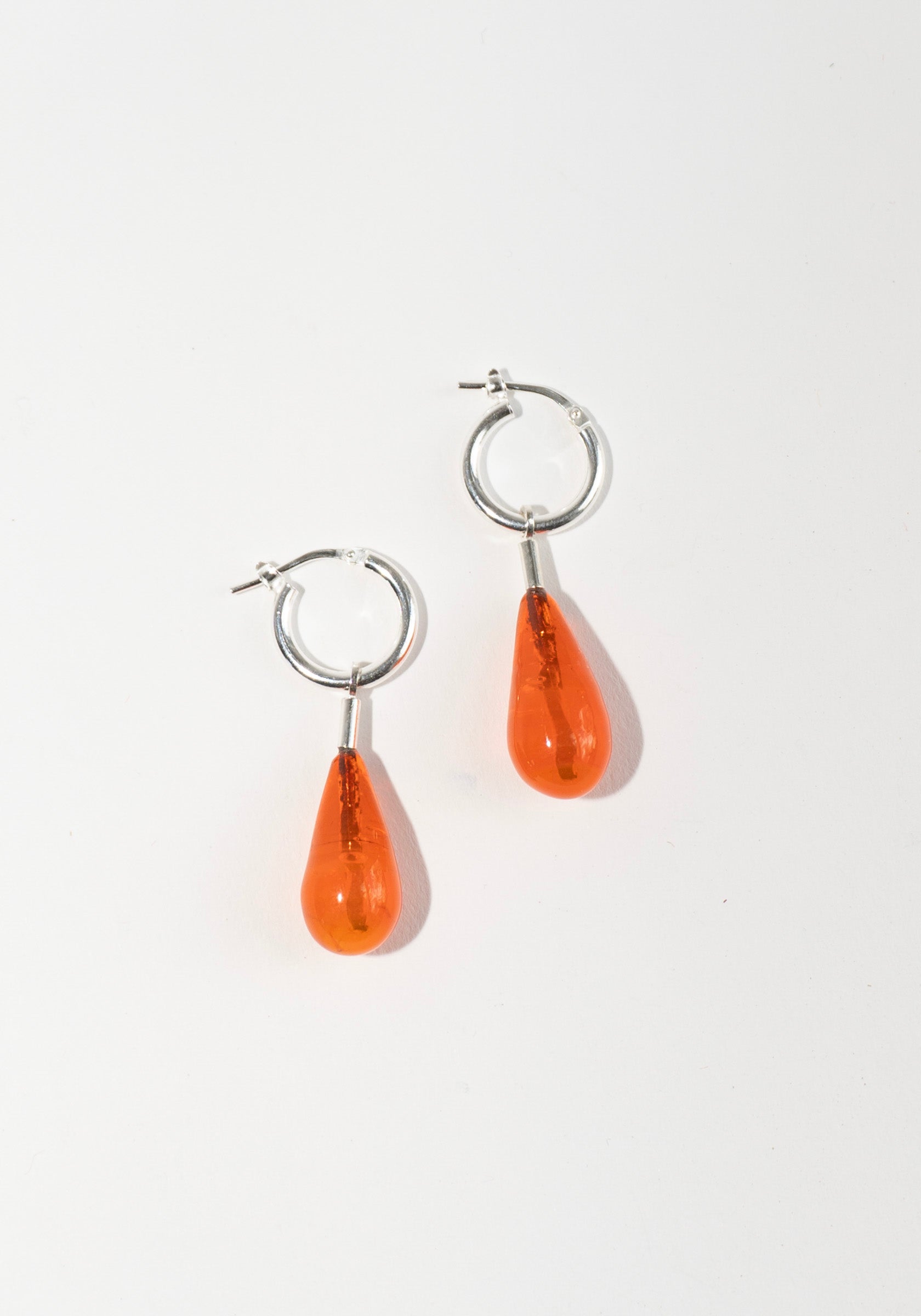 Sisi Joia Biro Earrings in Orange