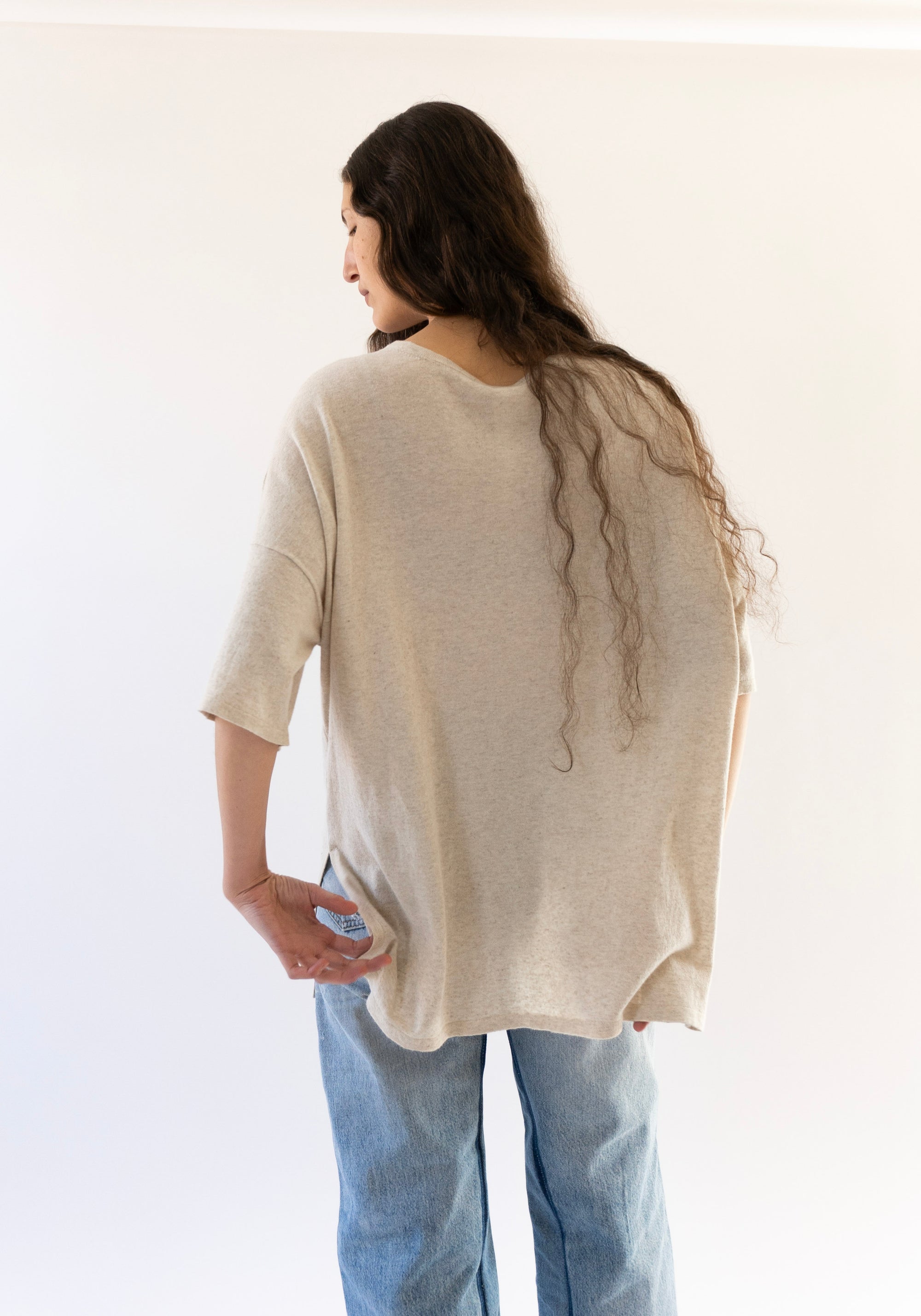 Lauren Manoogian Oversized Tunic in Flax
