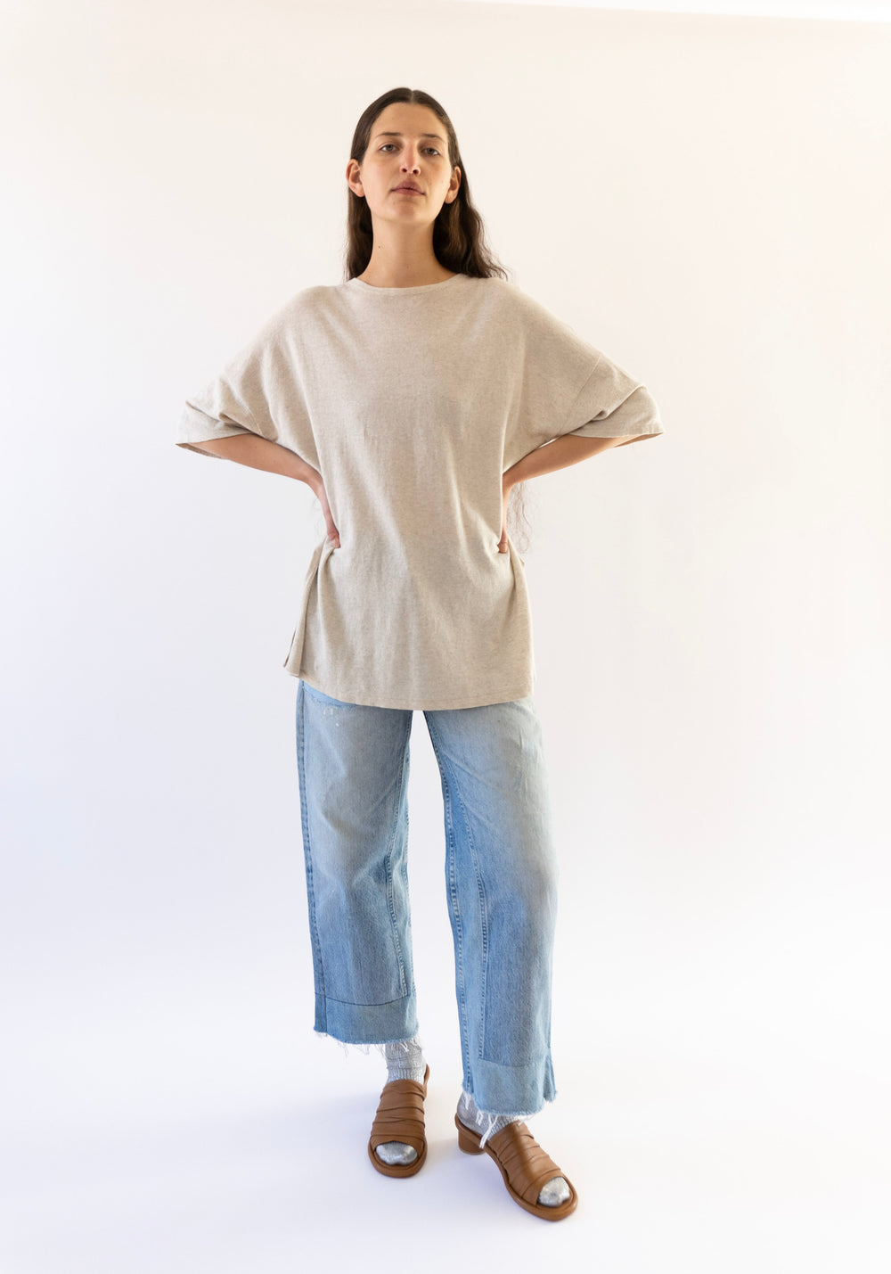 Lauren Manoogian Oversized Tunic in Flax