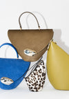 The Mini Slope Bag in Snow Leopard Pony Hair