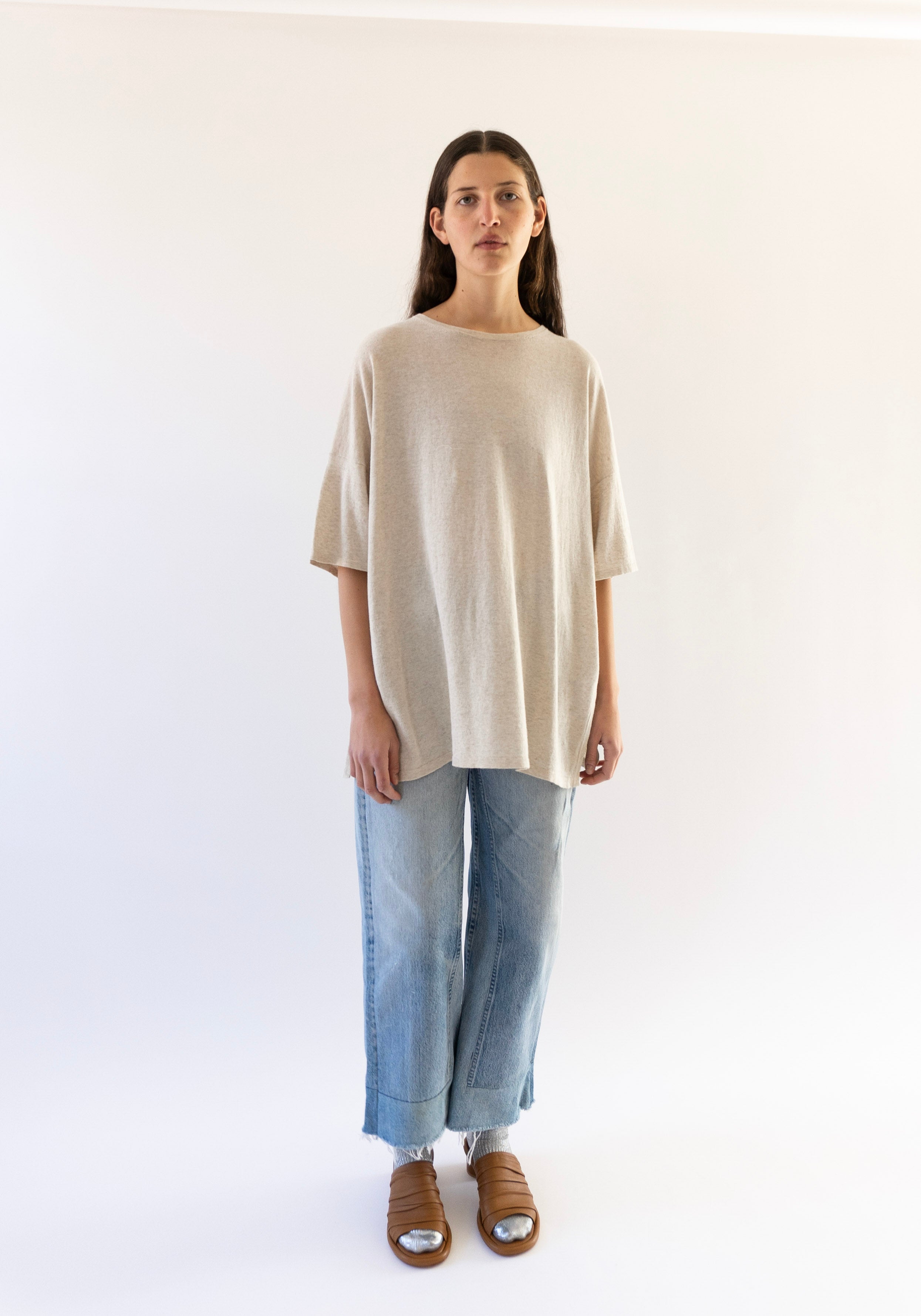 Lauren Manoogian Oversized Tunic in Flax – VESTIGE