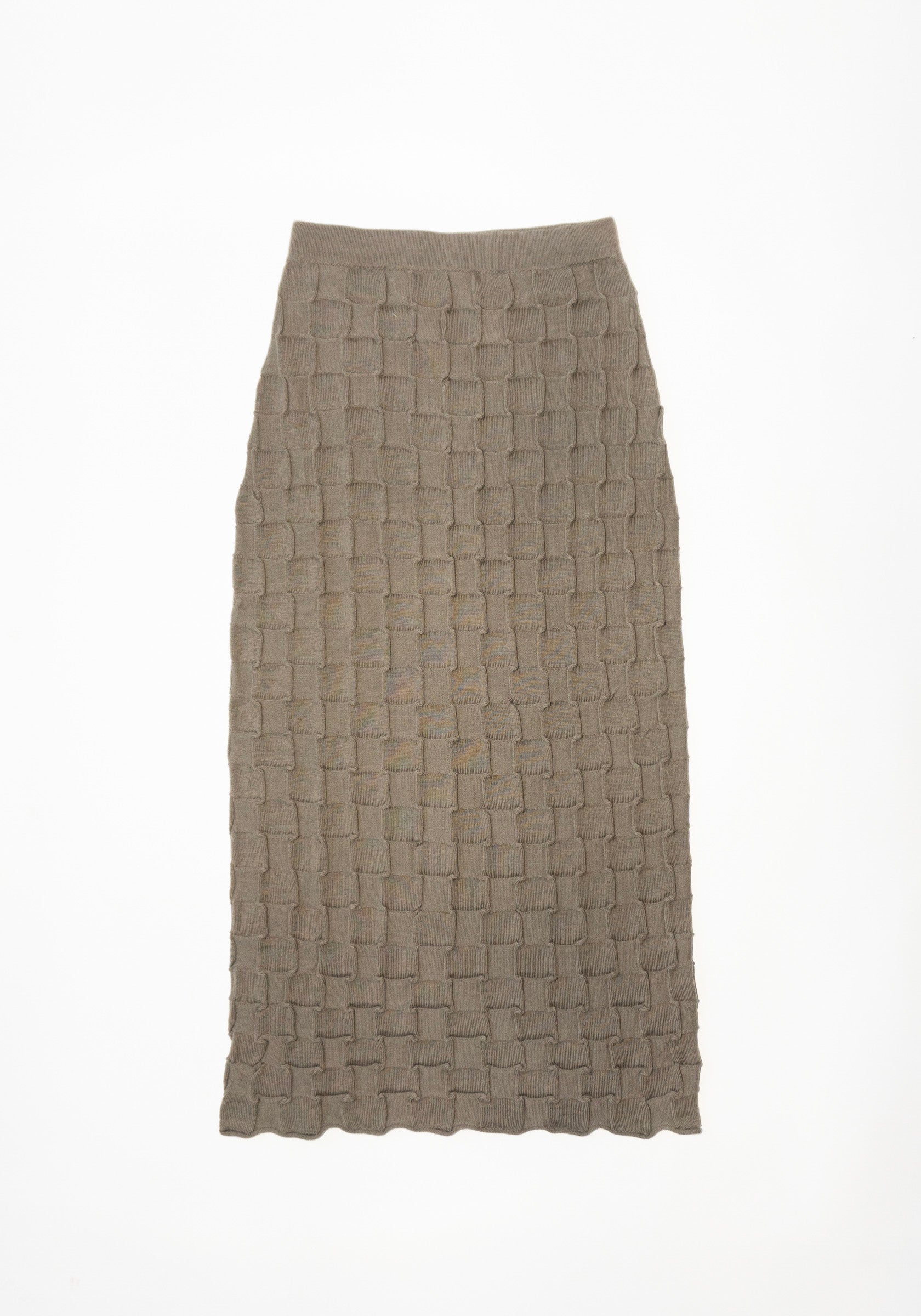 Inlay Skirt in Concrete