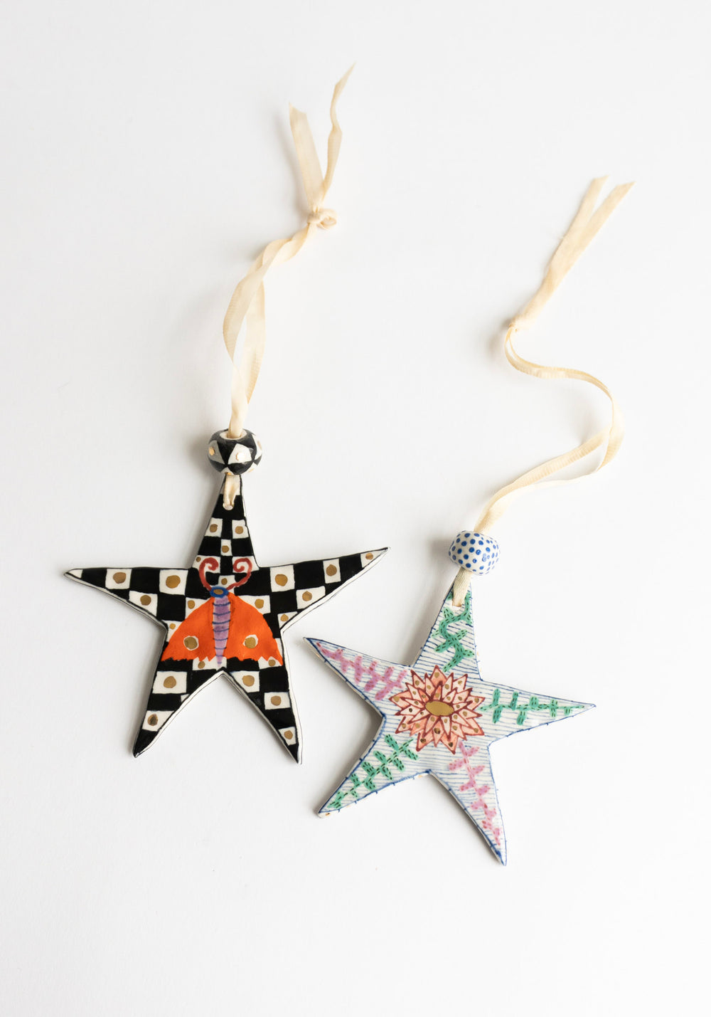 Moth Star Ornament
