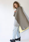 Opie Blanket Scarf in Truffle