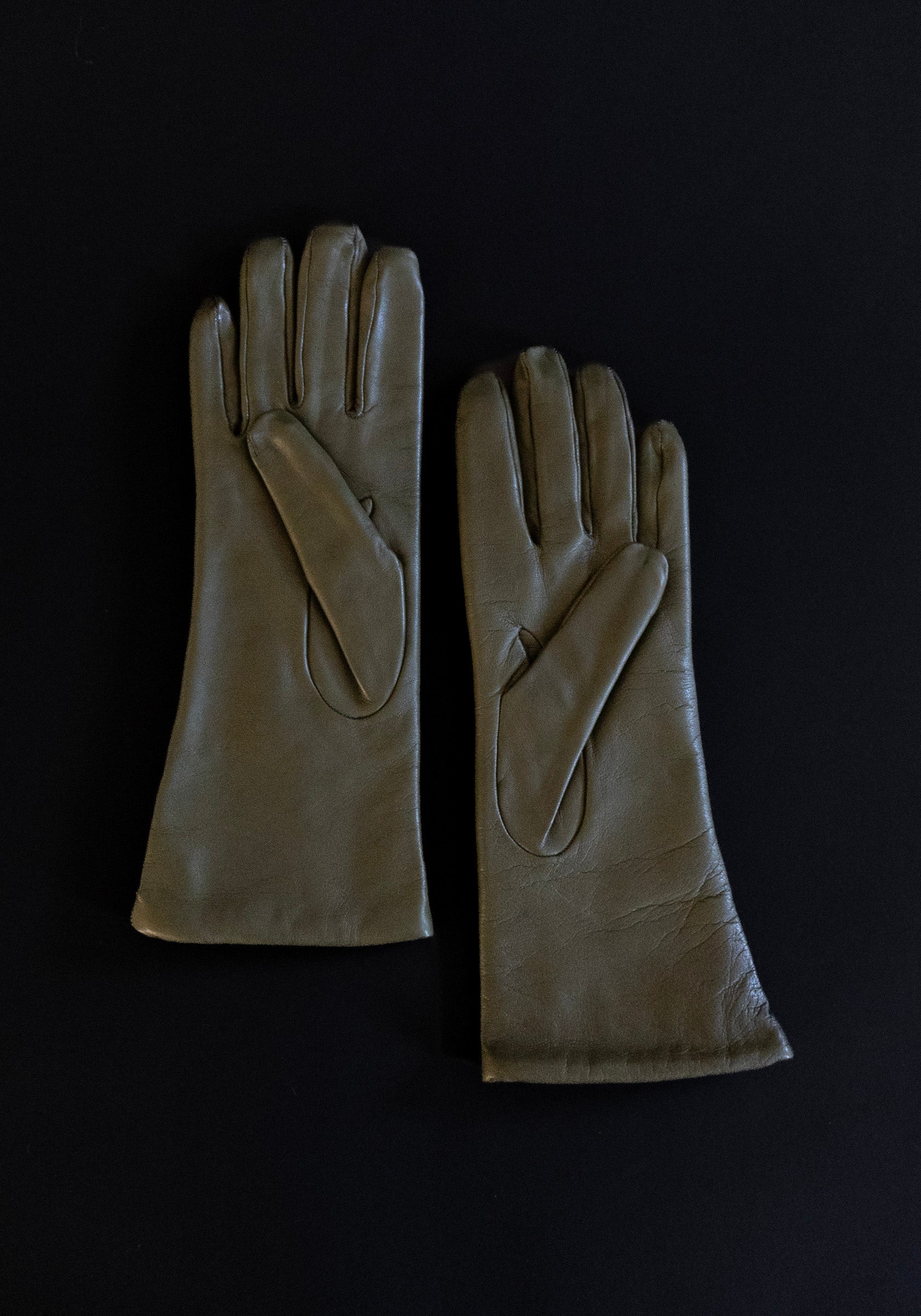 Classic Gloves in Bog Green