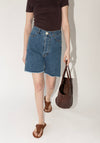 Jesse Kamm Lake Denim Shorts Cowboy Blue