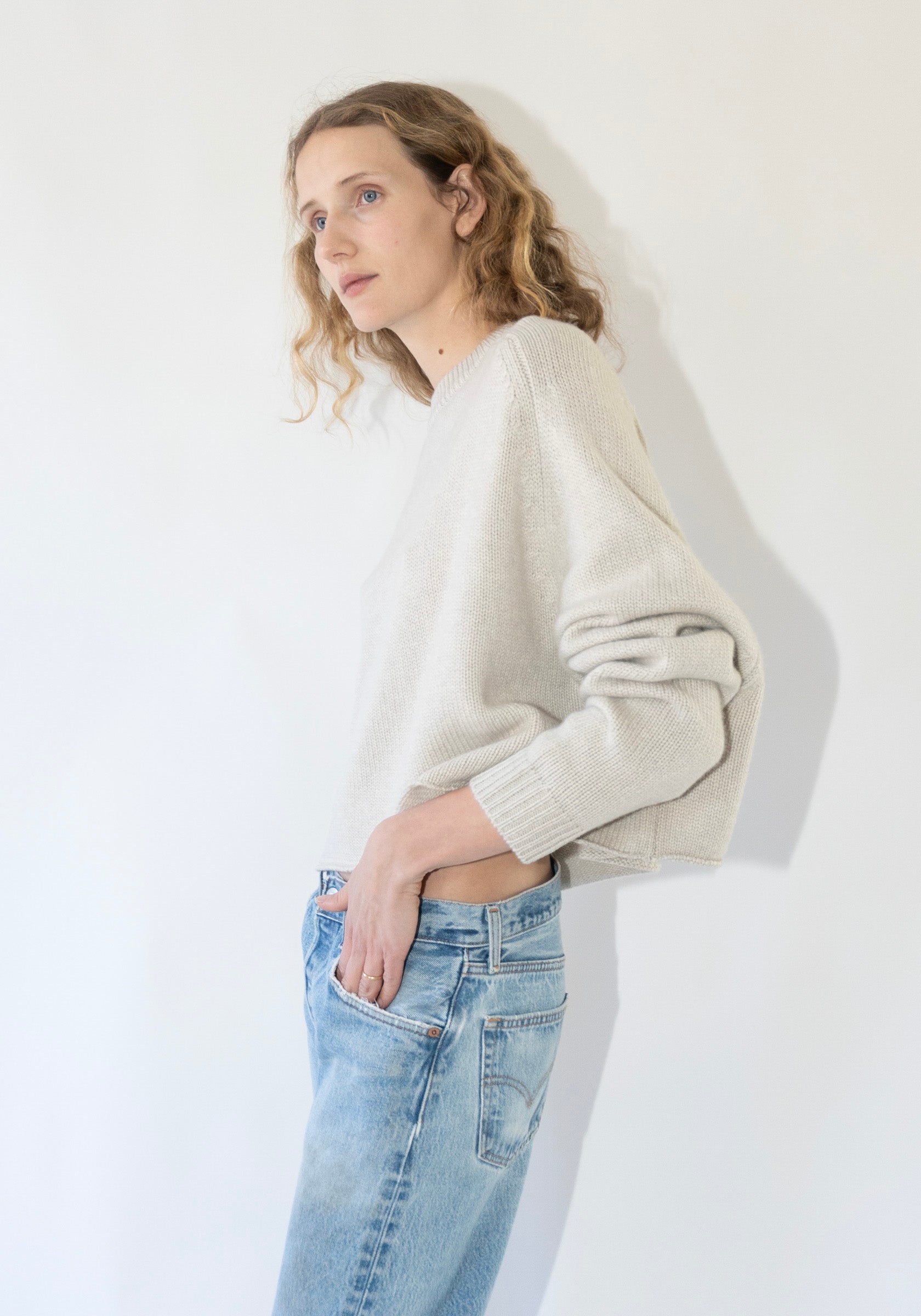 Karine Sweater in Oyster