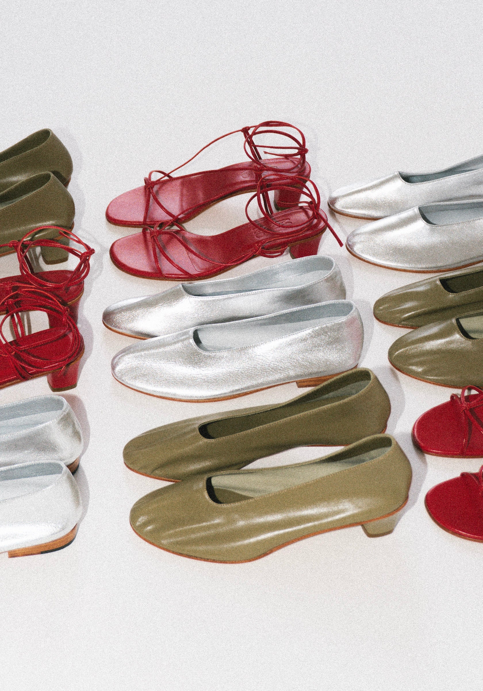 Martiniano High Glove Heels in Kiwi