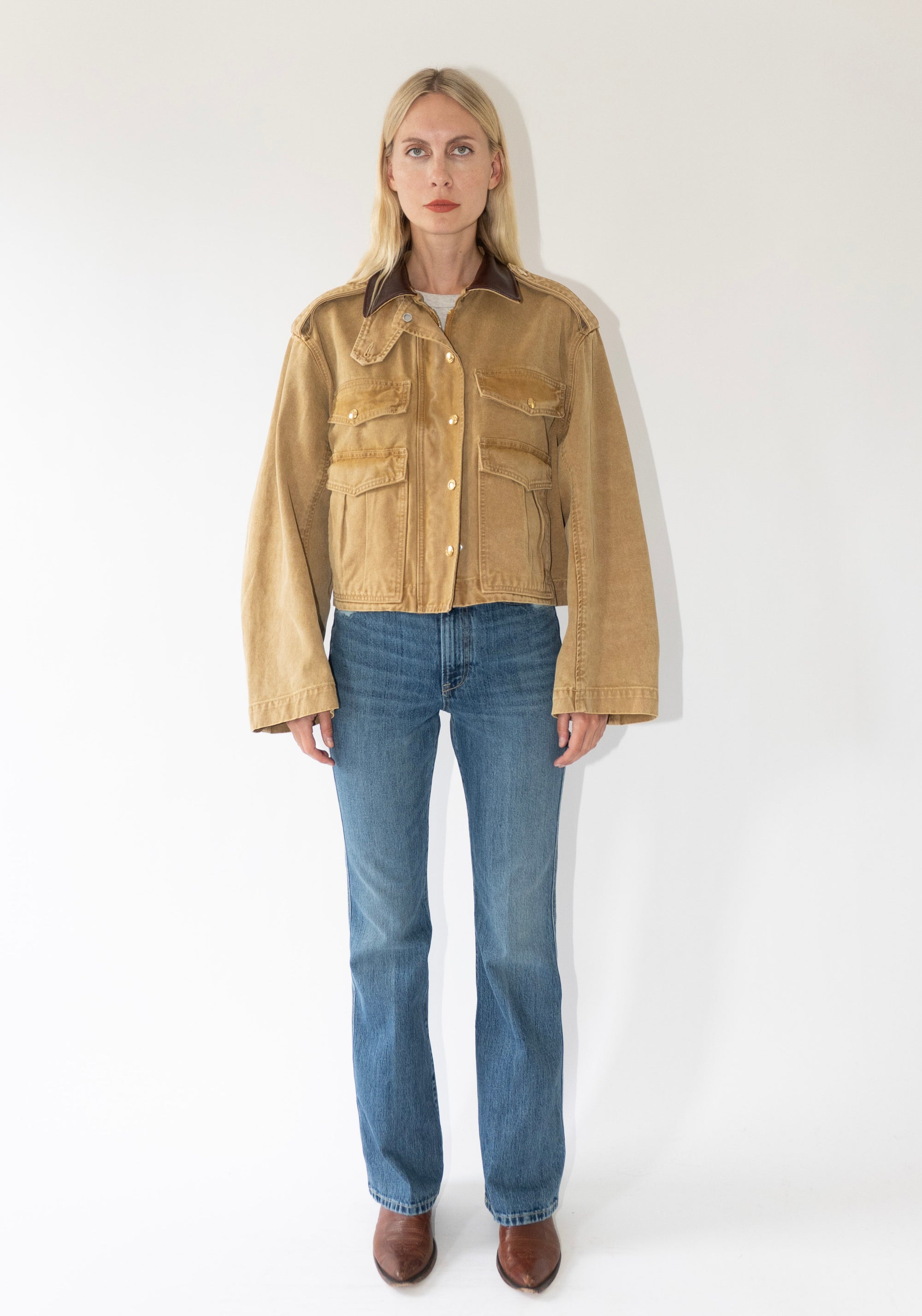 RÙADH Henderson Jacket in Tan