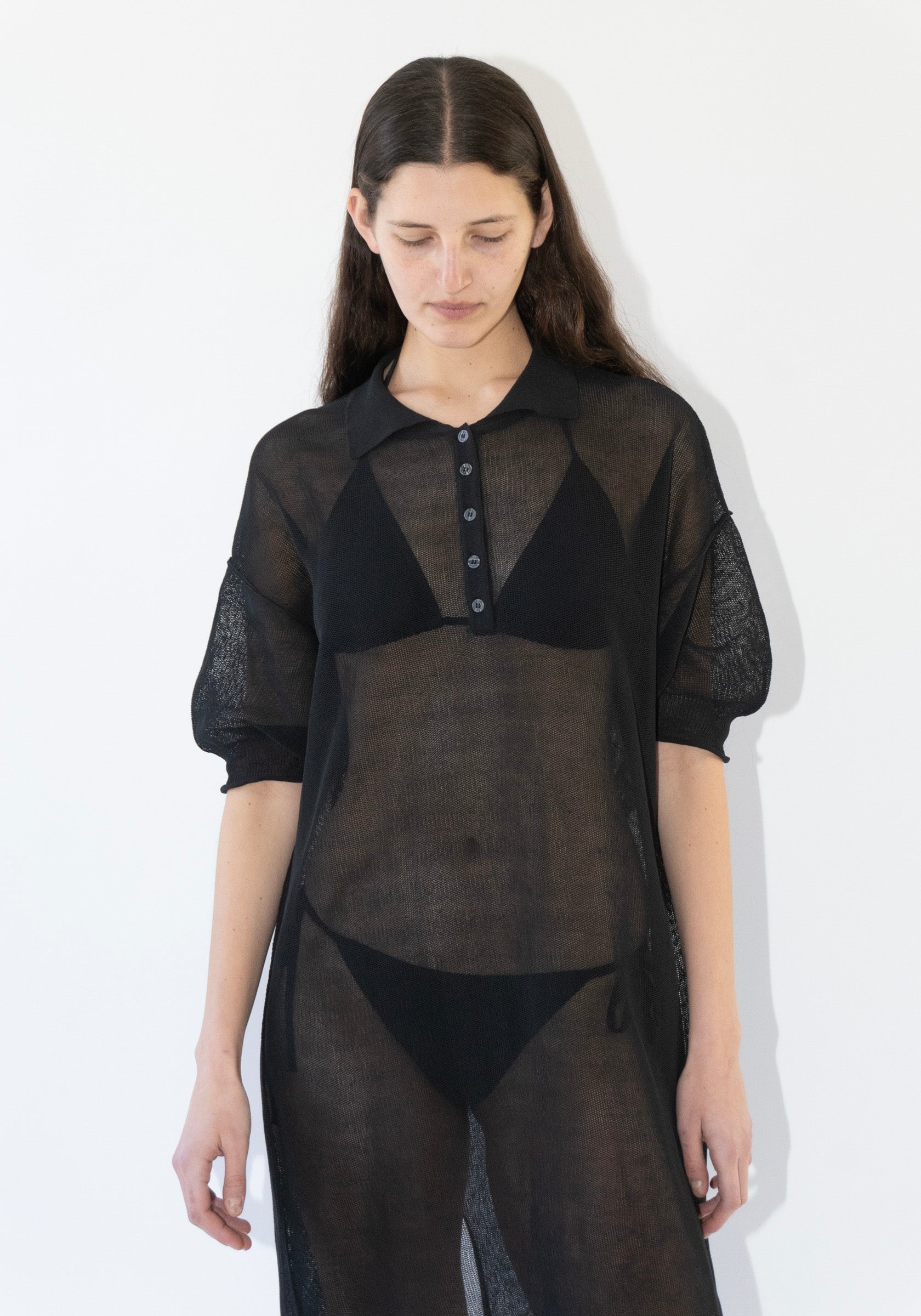 Rus Hinoki Dress in Black