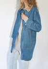 Town and Country Coat in Denim