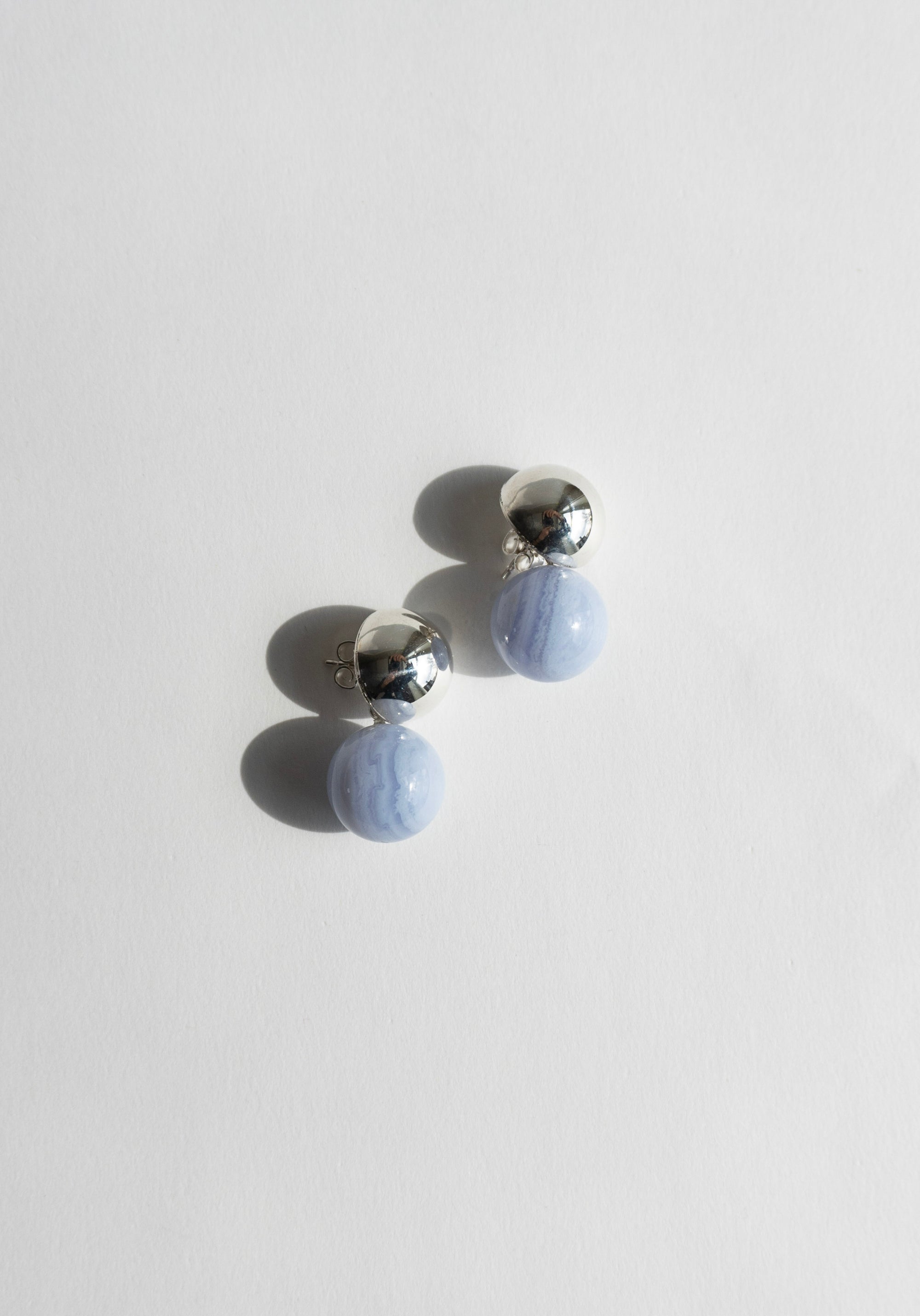 Mussels and Muscles Spheres Earrings