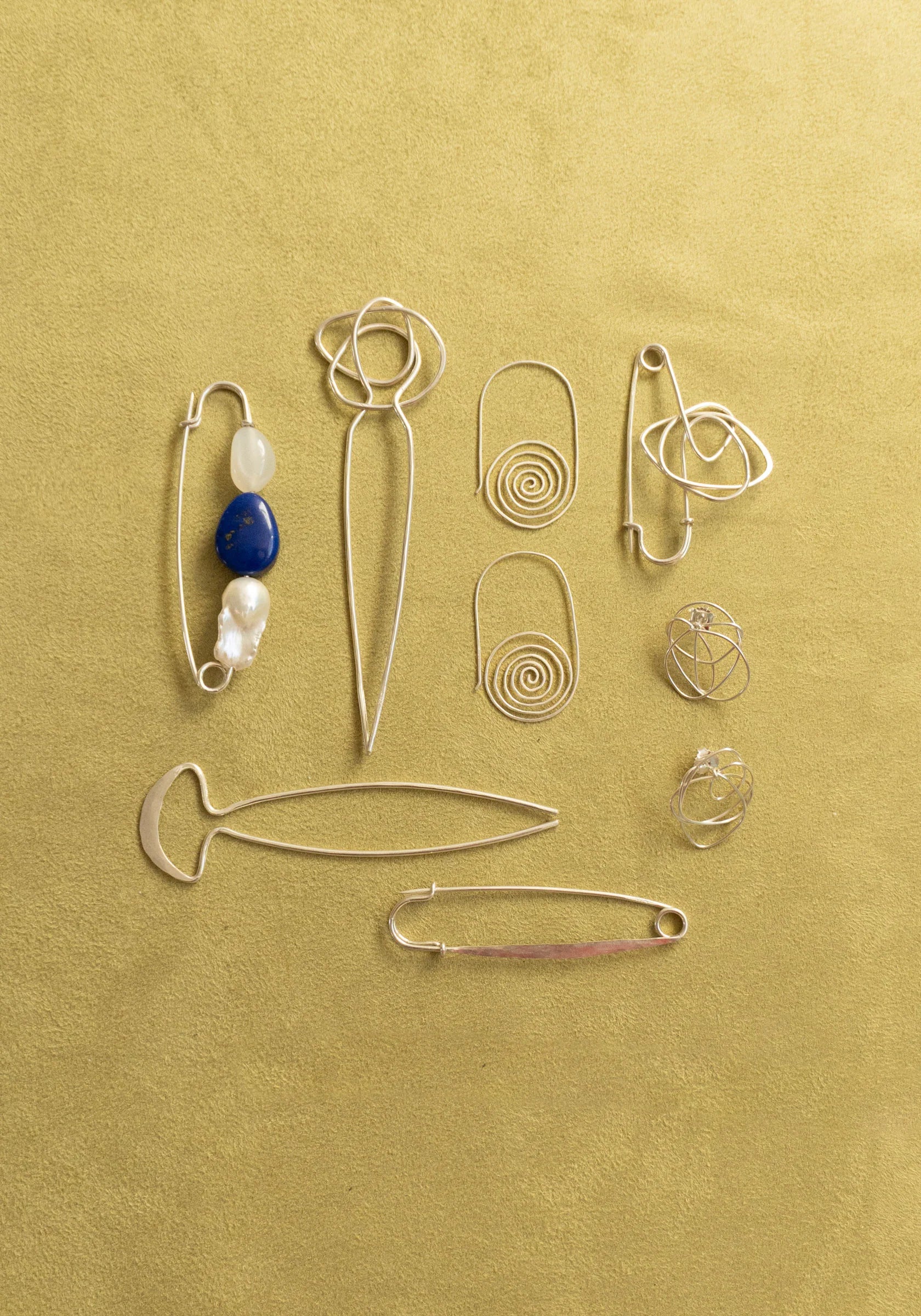 Calder Earrings in Sterling Silver