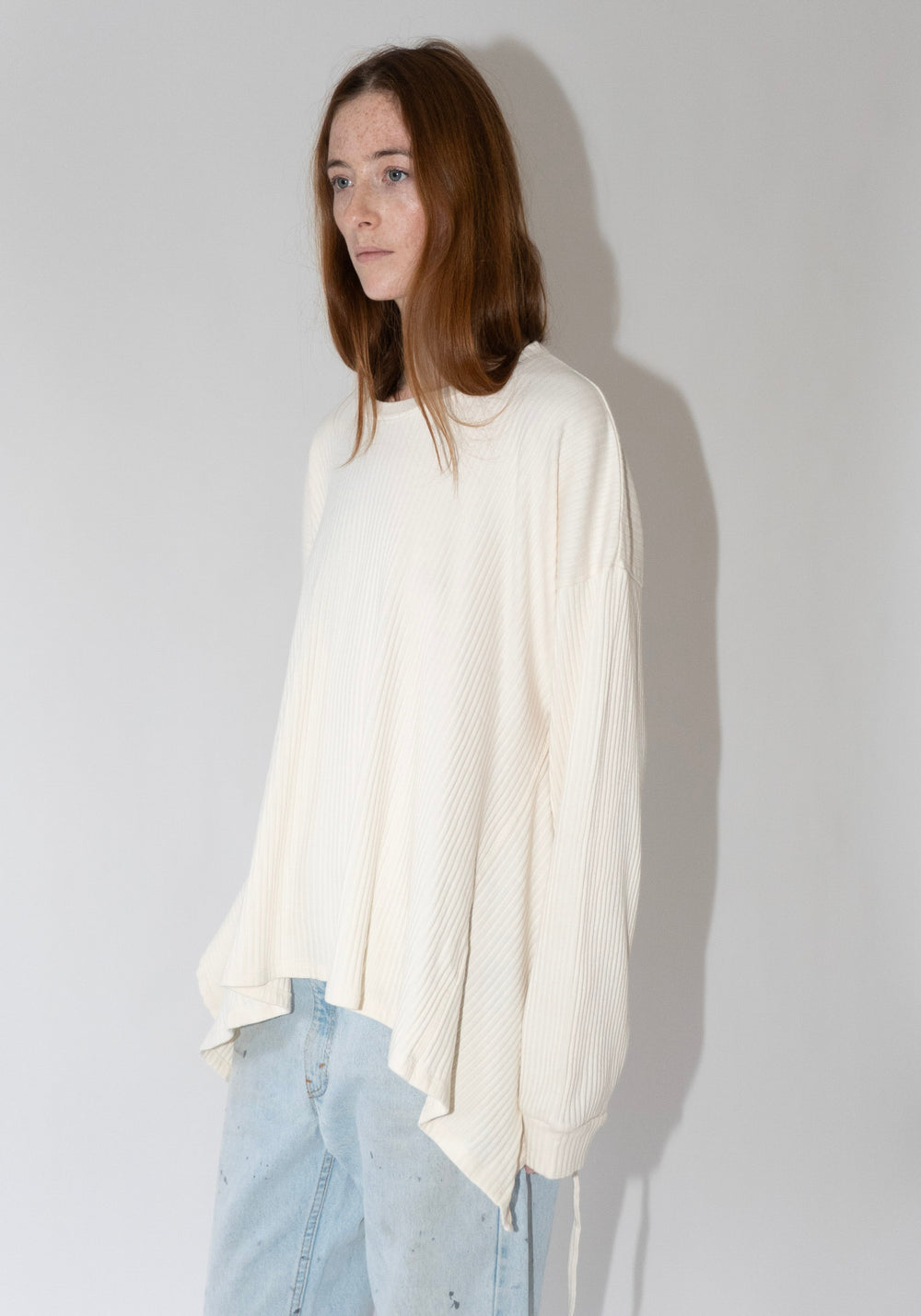 Baserange Shaw Long Sleeve in Off White