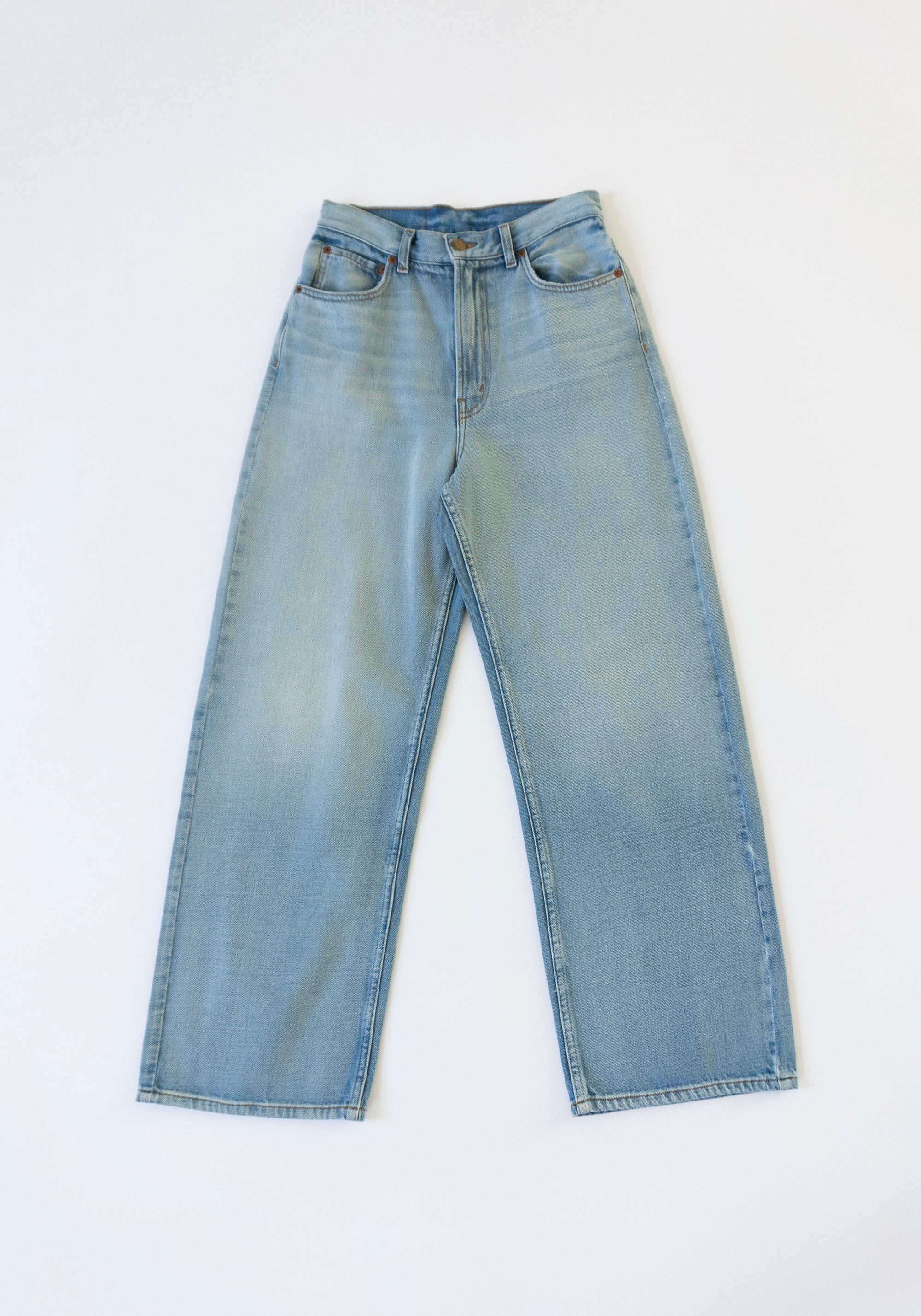 B Sides Elissa High Wide Jean in Dale Wash