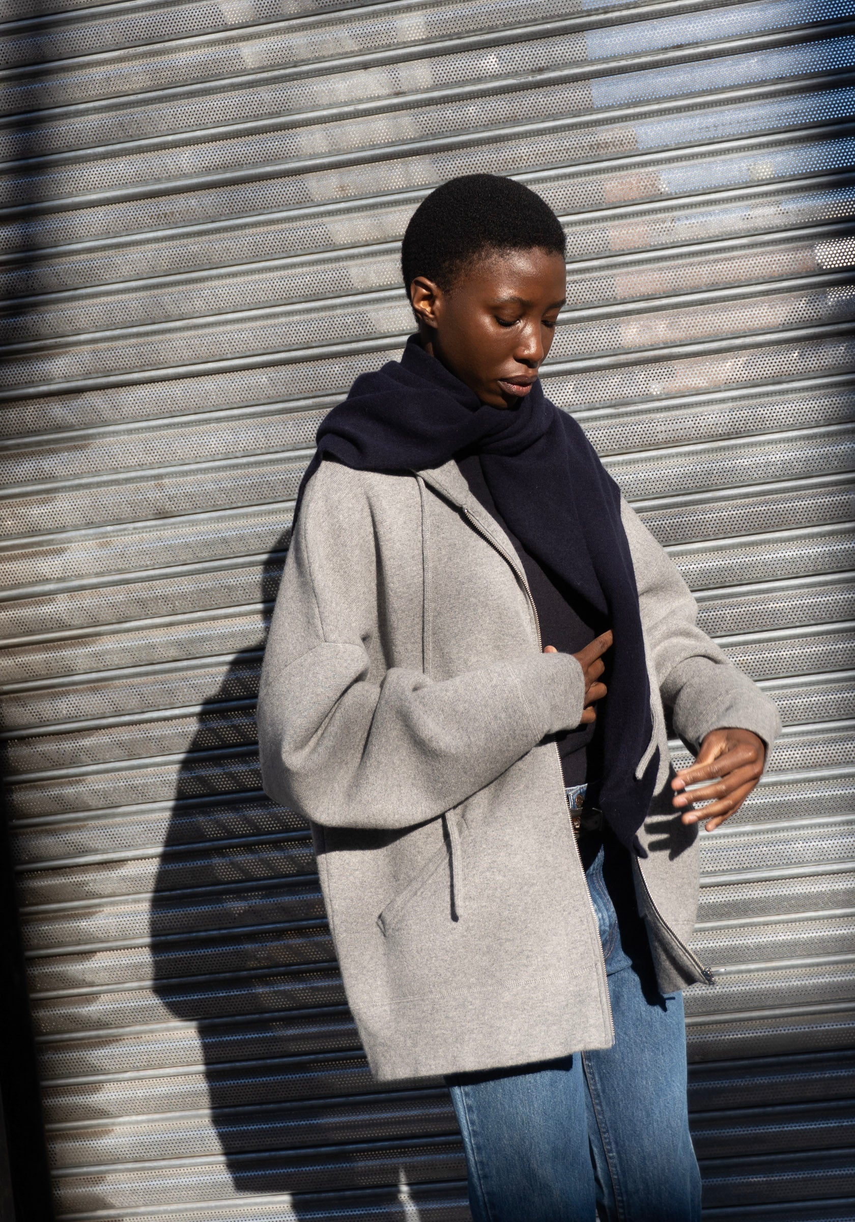 Extreme Cashmere Donnie Cardigan in Goat