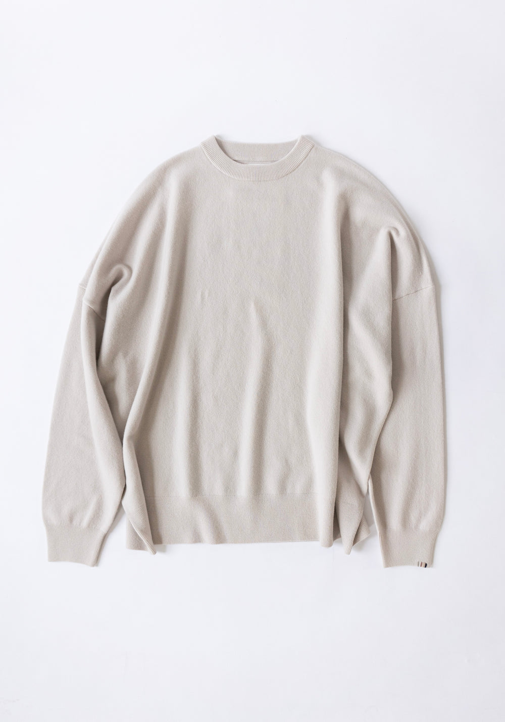 Extreme Cashmere Juna Cashmere Sweater in Chalk