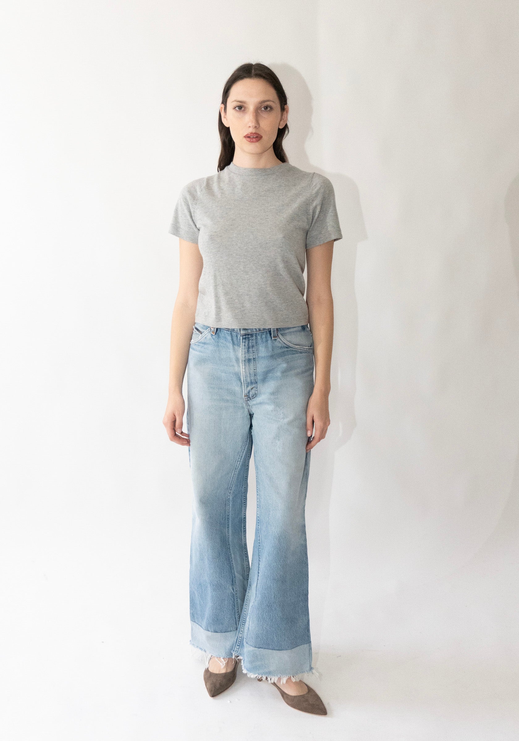 Extreme Cashmere Tina no.267 Tee in Grey