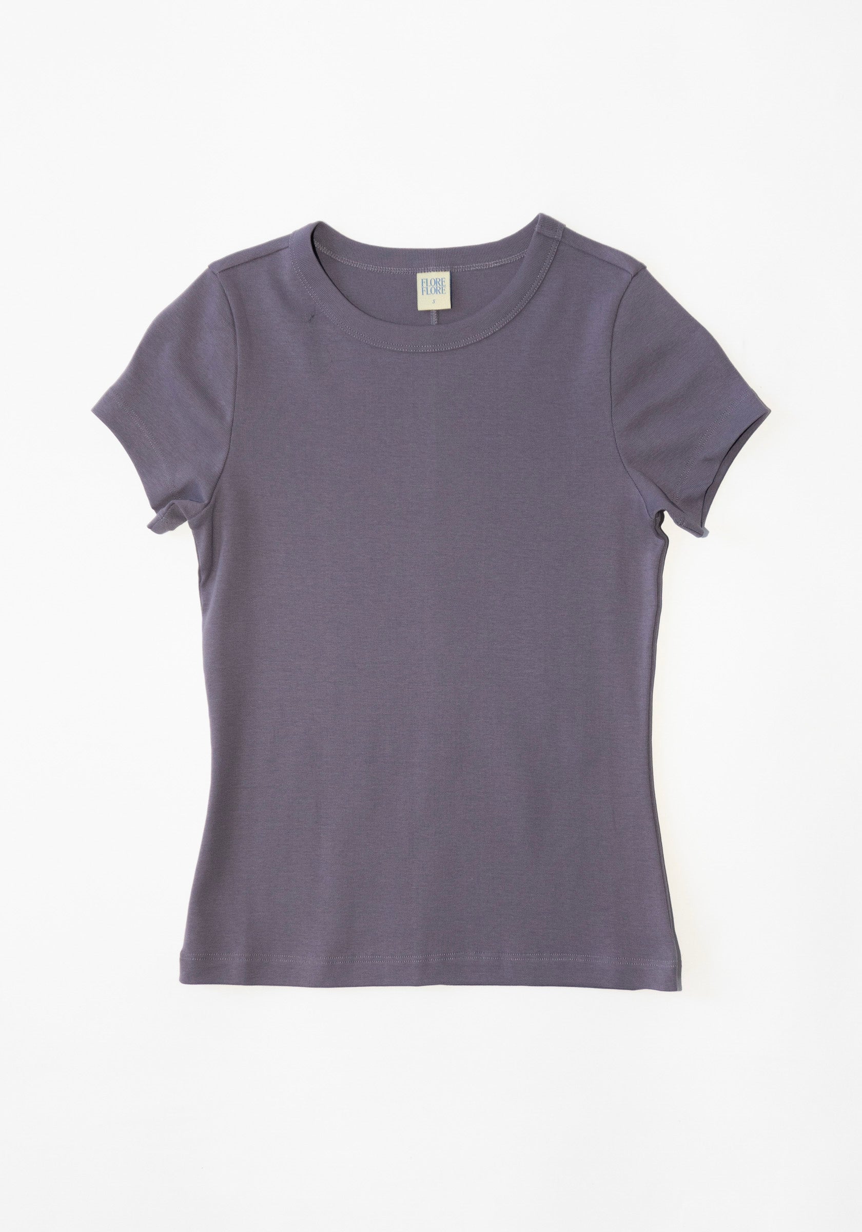 Car Baby Tee in Purple Sage