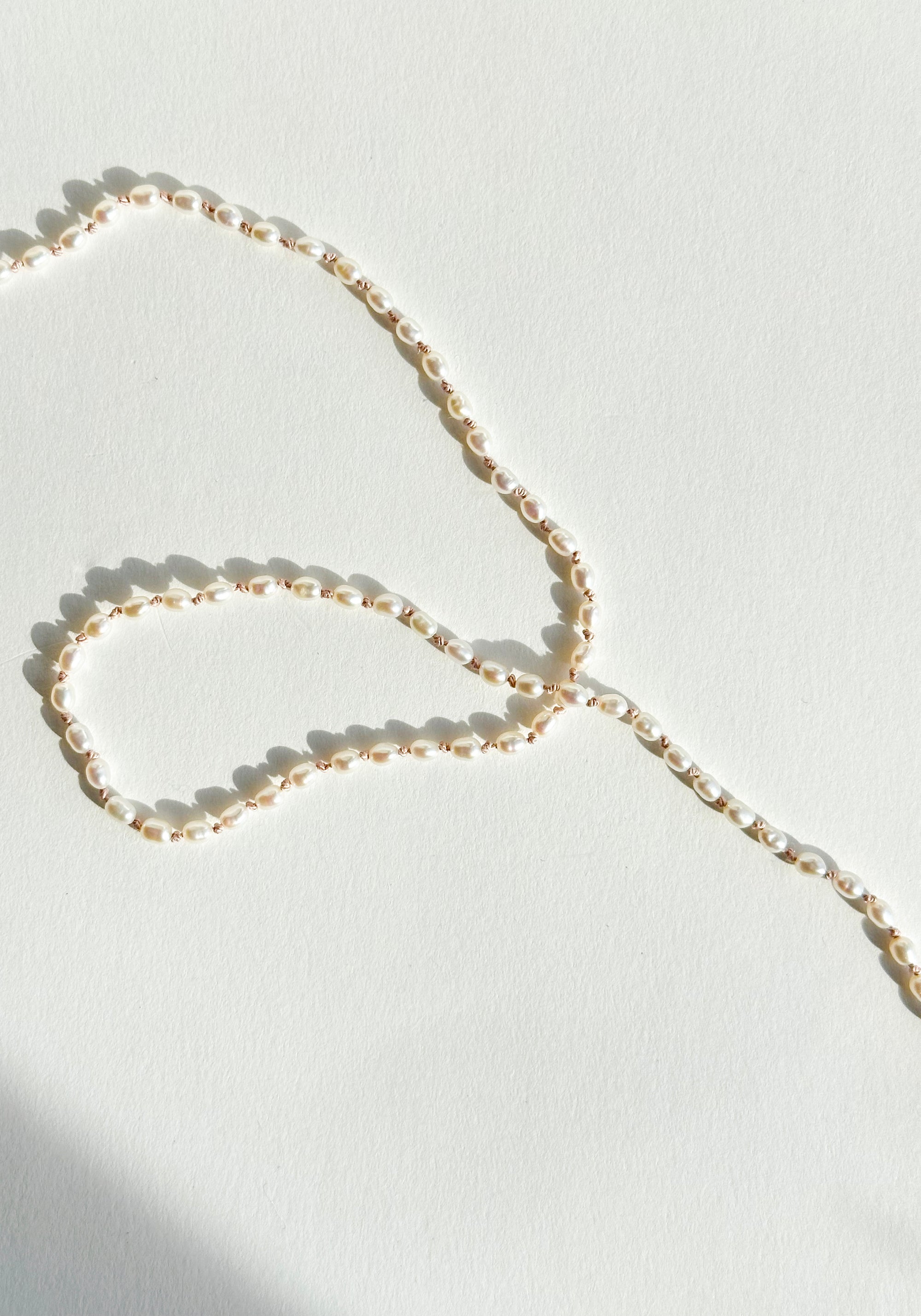 Takara Hand Knotted Pearl Necklace