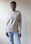 Lauren Manoogian Askew Boatneck Sweater in Oatmeal