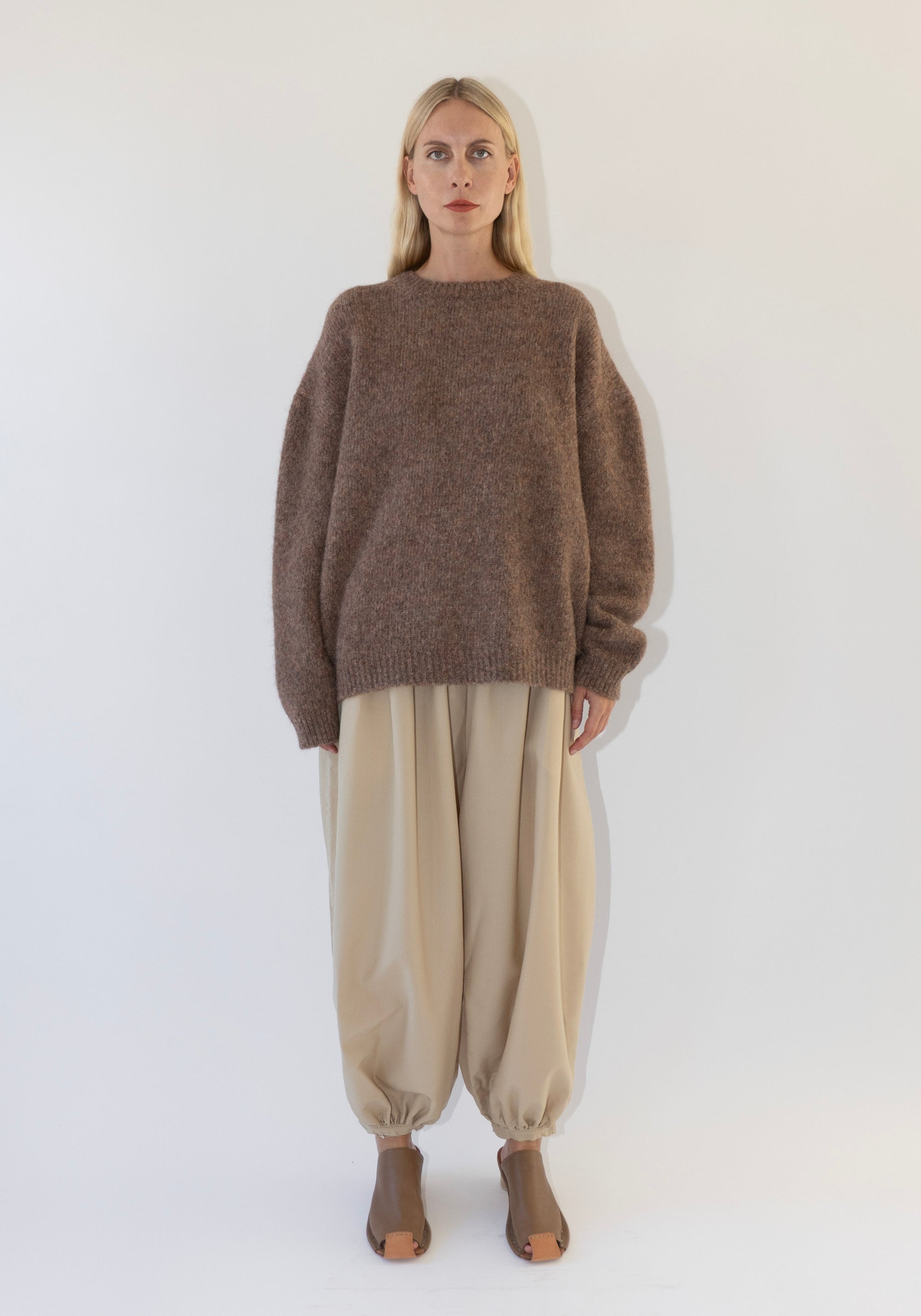 Lauren Manoogian Loft Crewneck Sweater in Spice