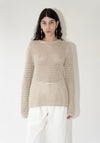 Lauren Manoogian Net Pullover in Flax