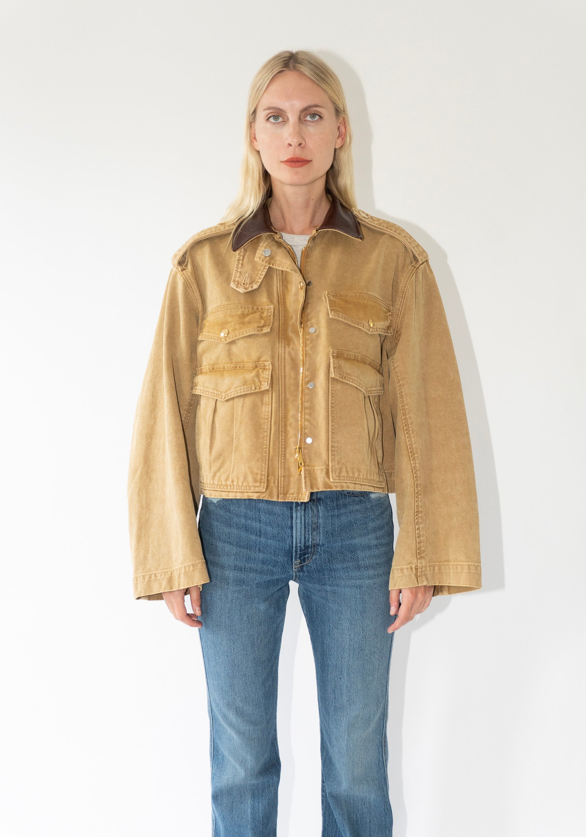 RÙADH Henderson Jacket in Tan