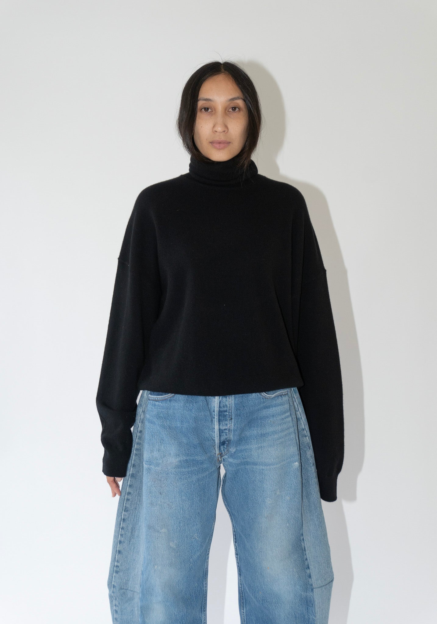 Extreme Cashmere Jill Sweater in Raven