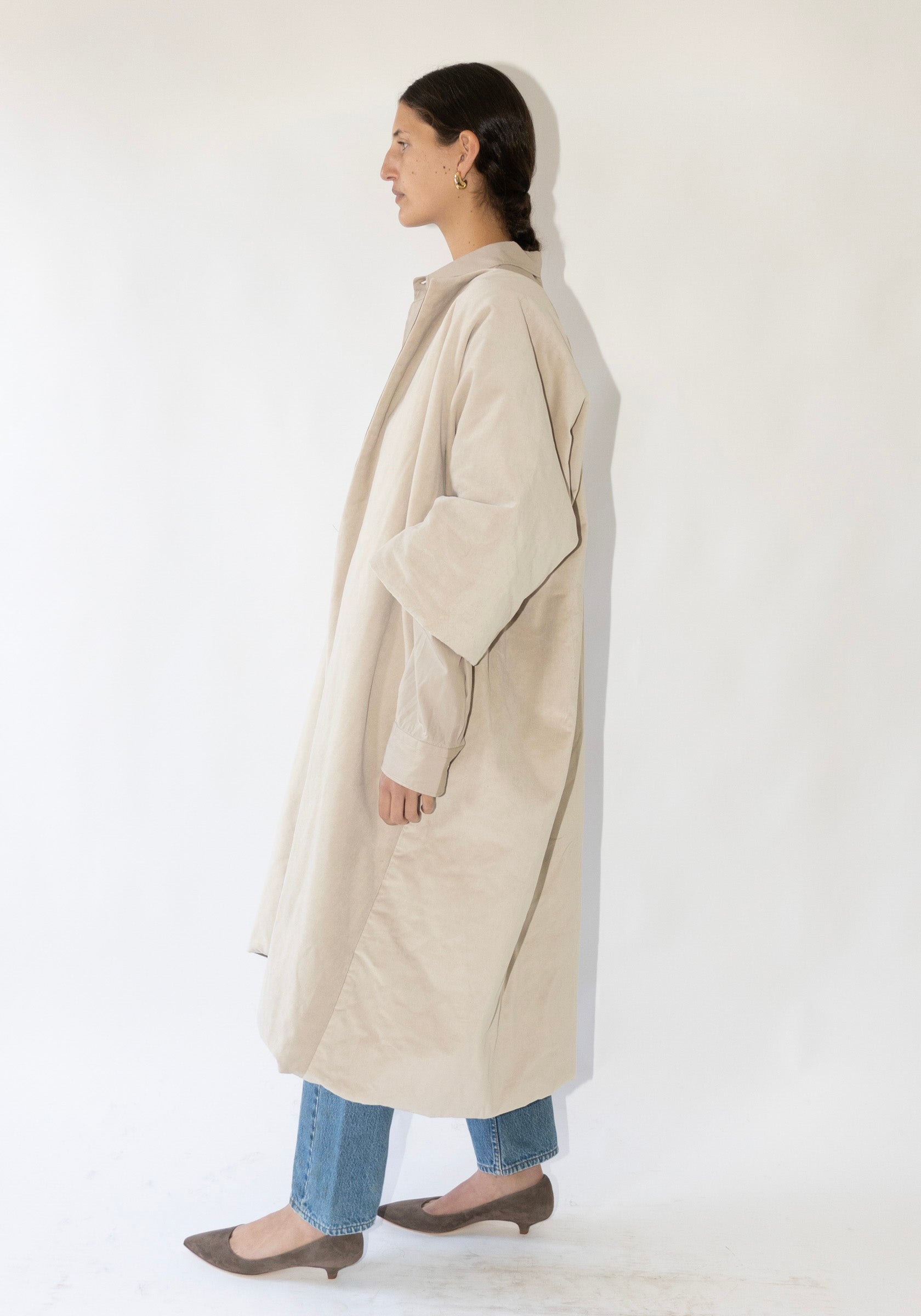 Carola Reversible Padded Coat in Shell