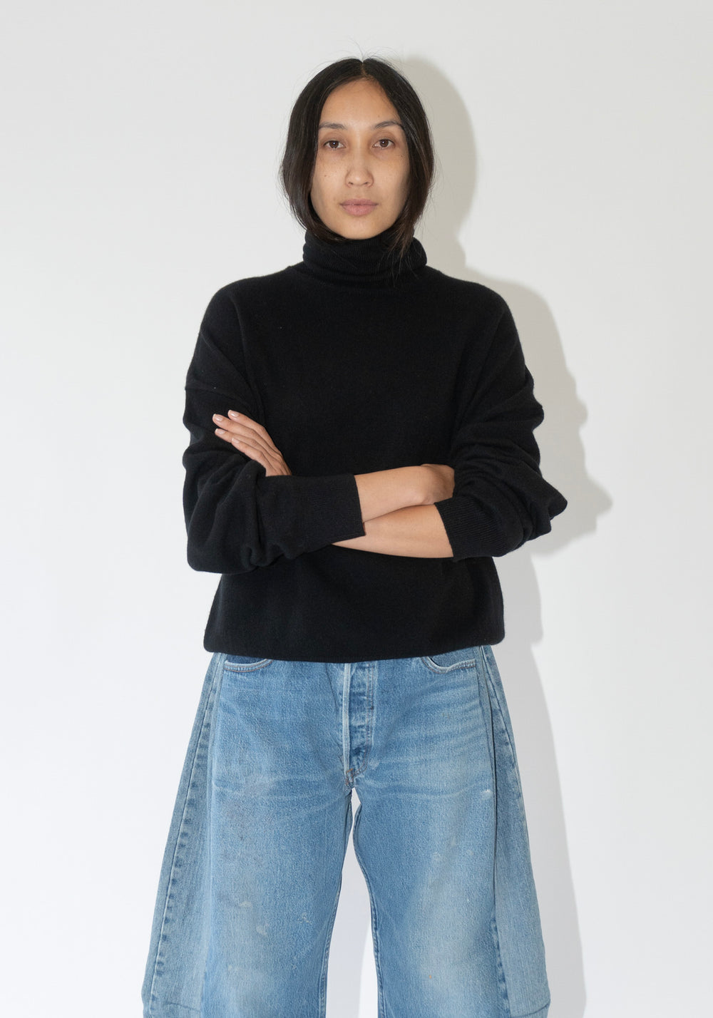 Extreme Cashmere Jill Sweater in Raven