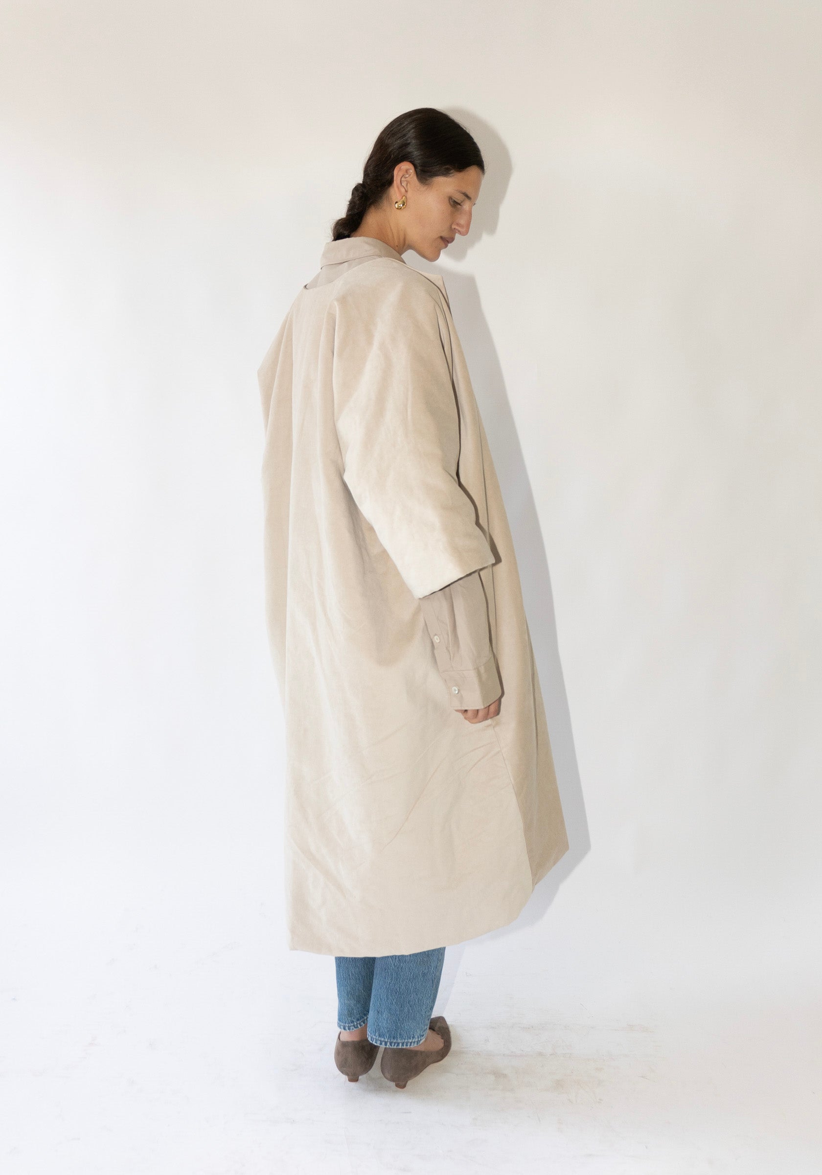 Carola Reversible Padded Coat in Shell