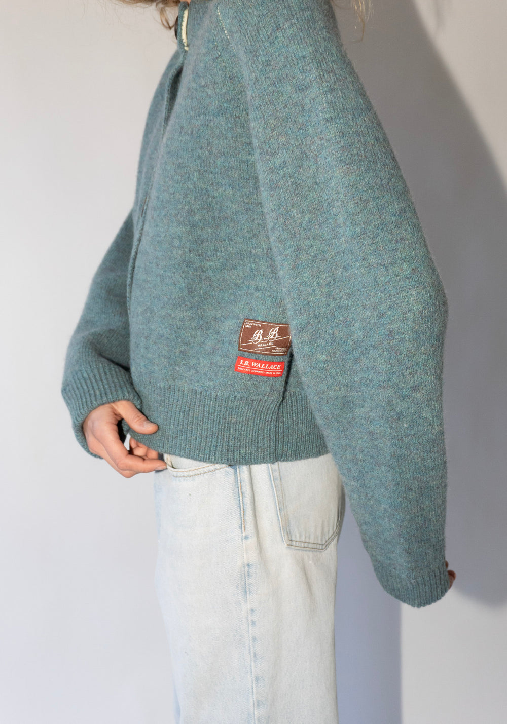 Sherman Sweater in Teal