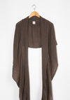 Cordera Merino Wool Shawl in Deep Taupe