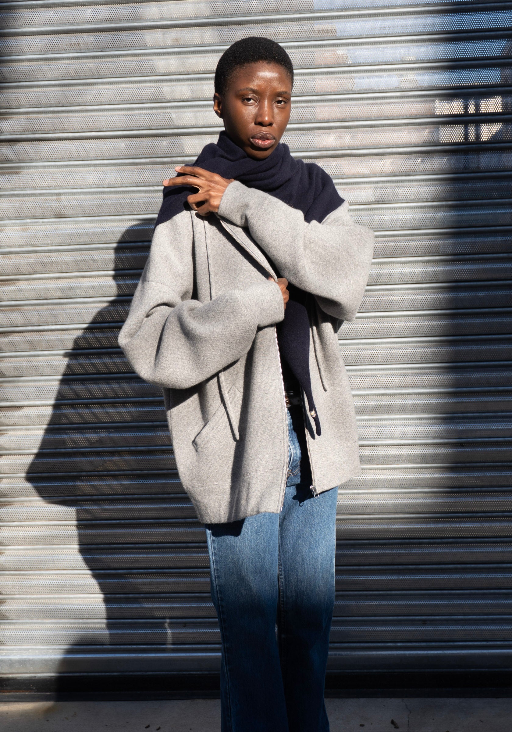 Extreme Cashmere Donnie Cardigan in Goat