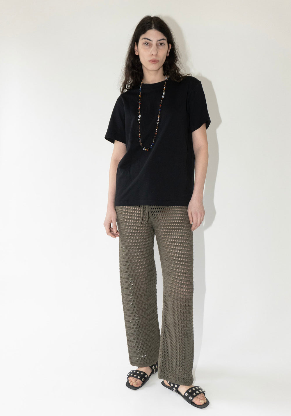Lauren Manoogian Net Pants in Rock