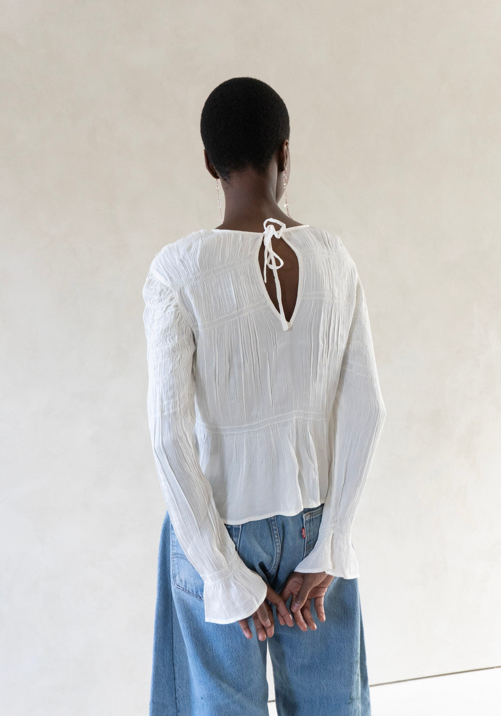 By Malene Birger Ovas Blouse in Cream