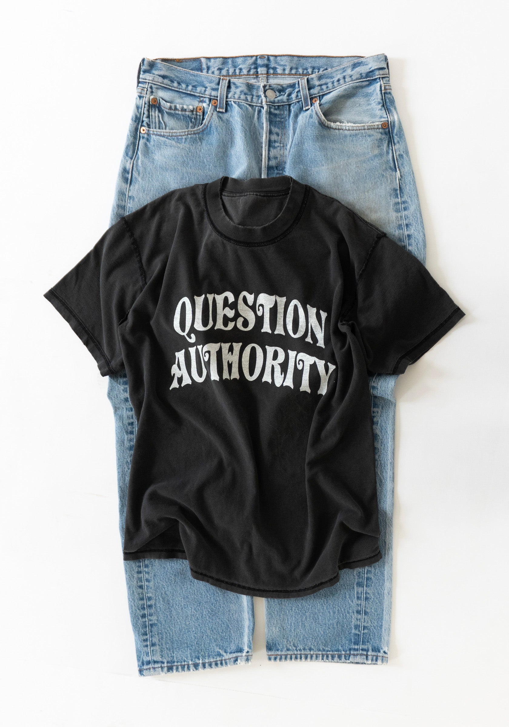Question Authority Tee Vestige