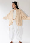 6397 Relaxed Cardigan Blazer in Blonde

