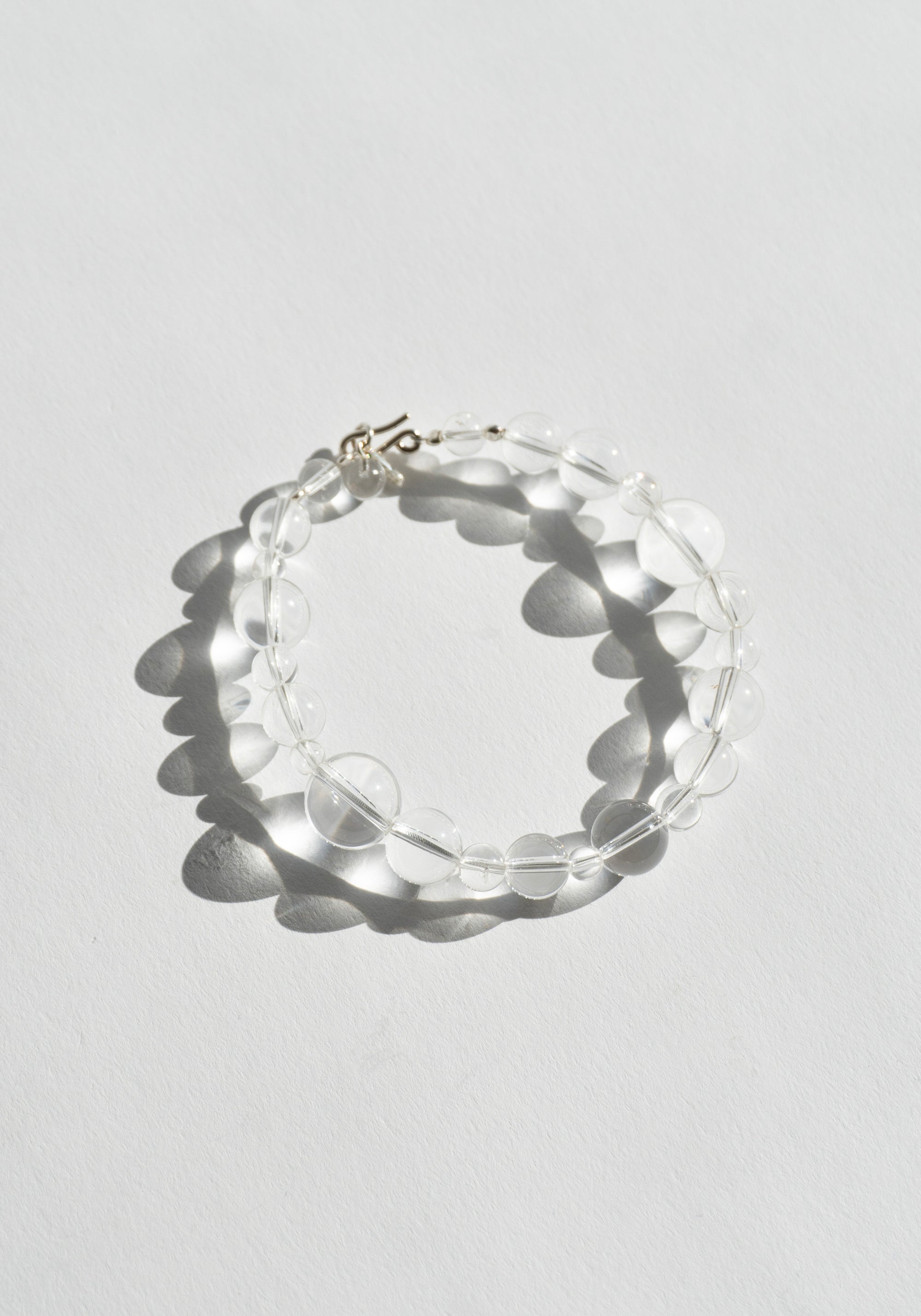 Dewdrop Bracelet in Rock Crystal