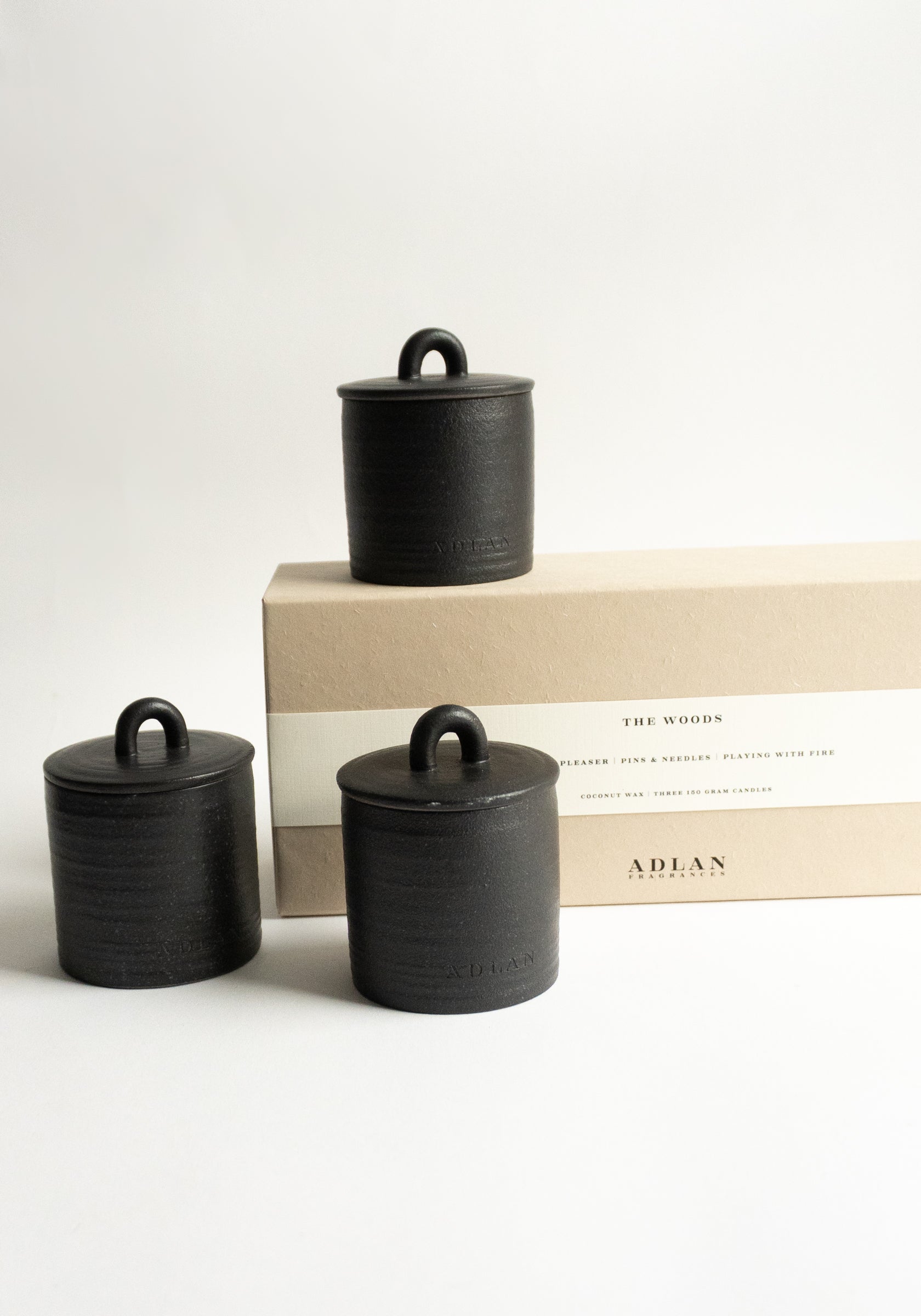 The Woods Candle Trio