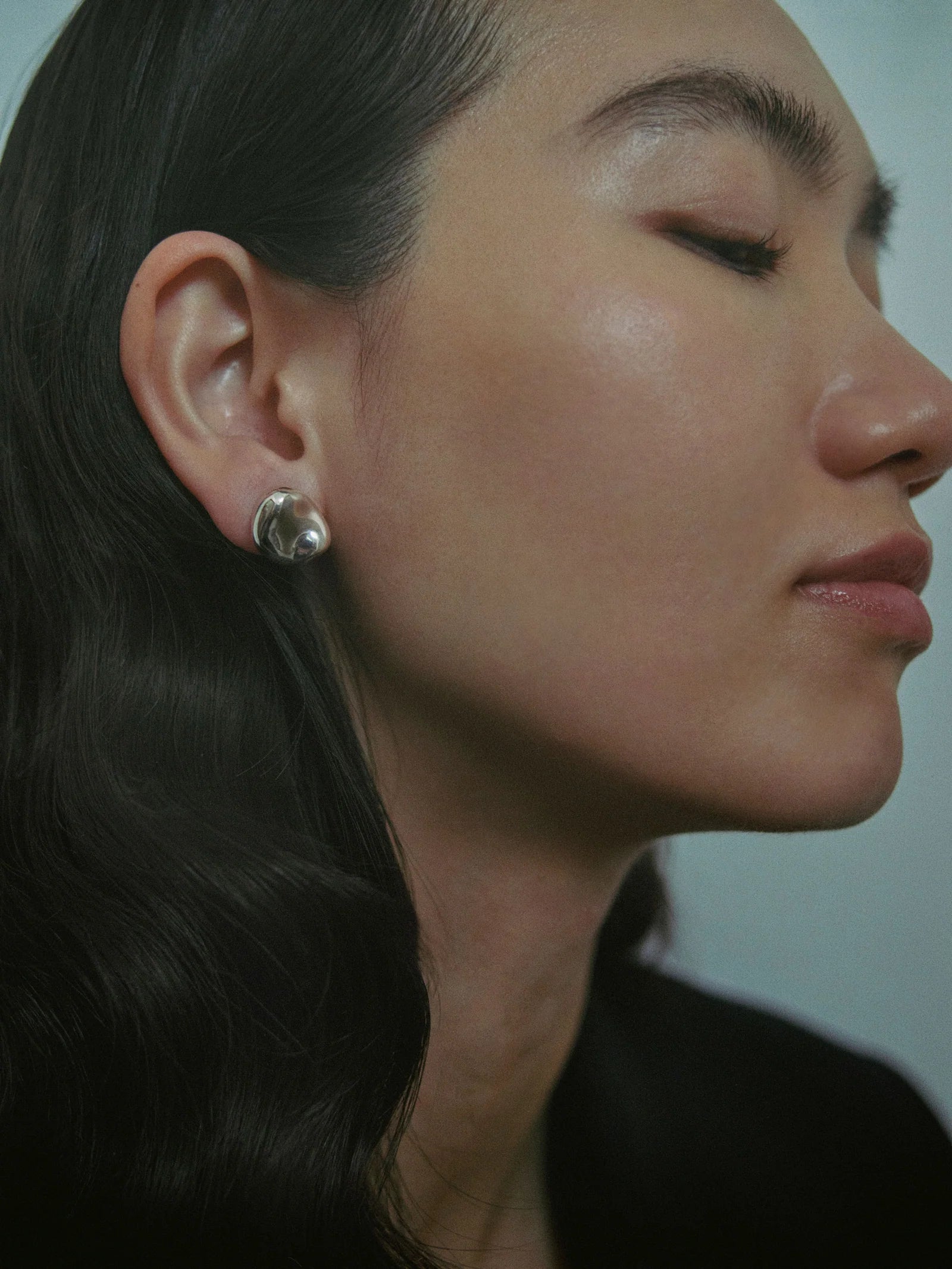 Small Gia Studs in Silver