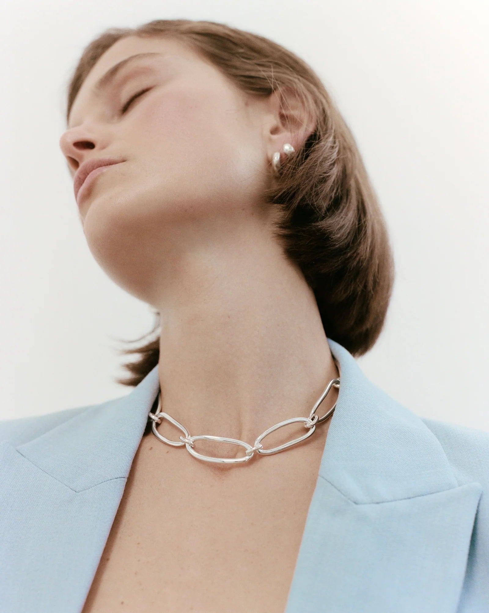 Dion Necklace in Silver