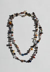 Annie Costello Brown Constellation Beaded Necklace