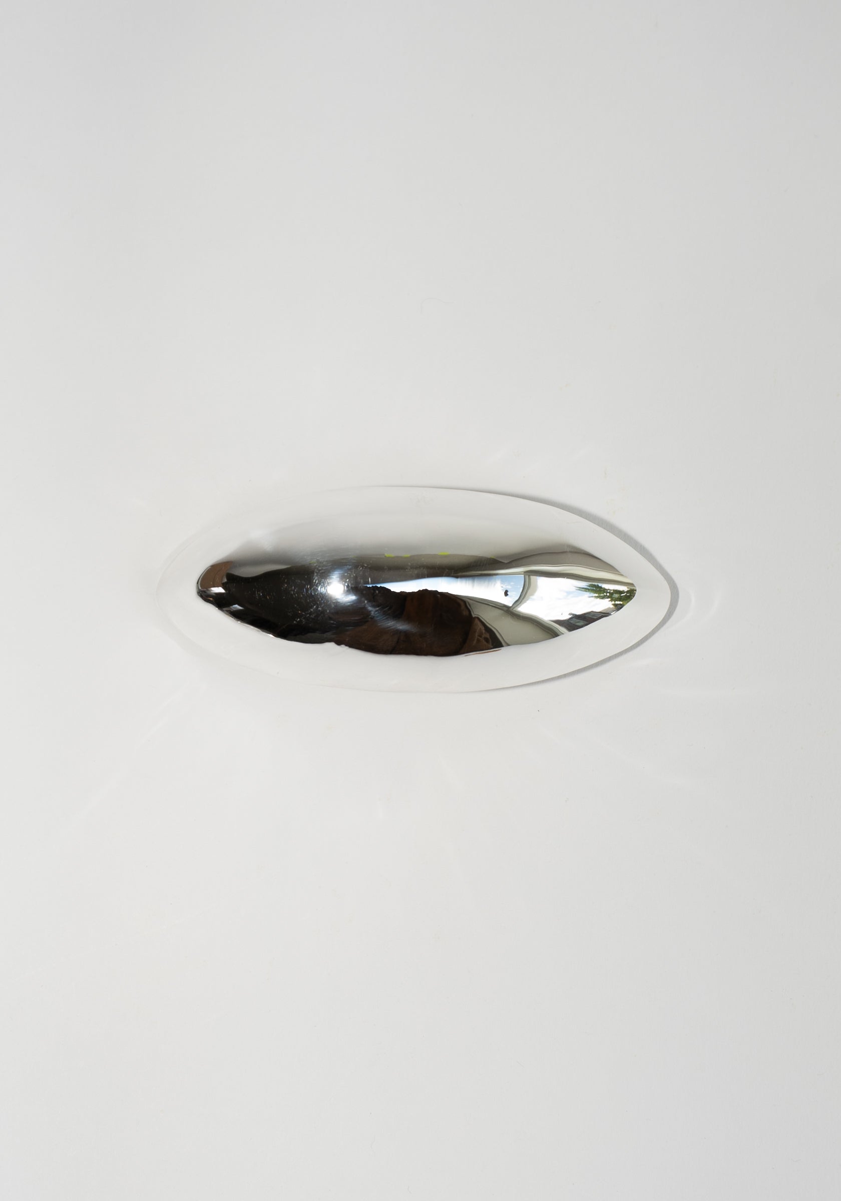 Ellipse Hairclip in Silver