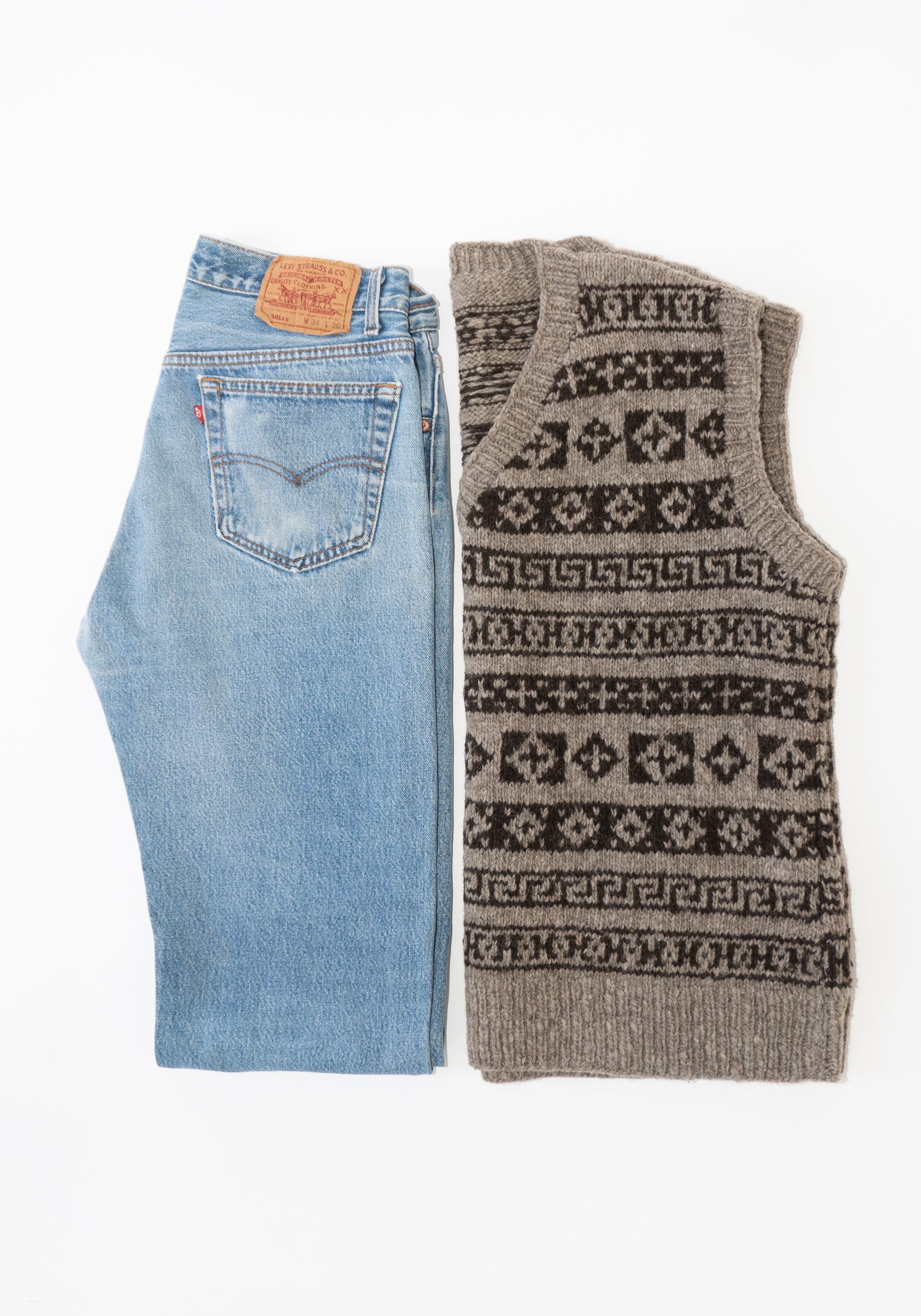 Auntie Oti Fair Isle Vest