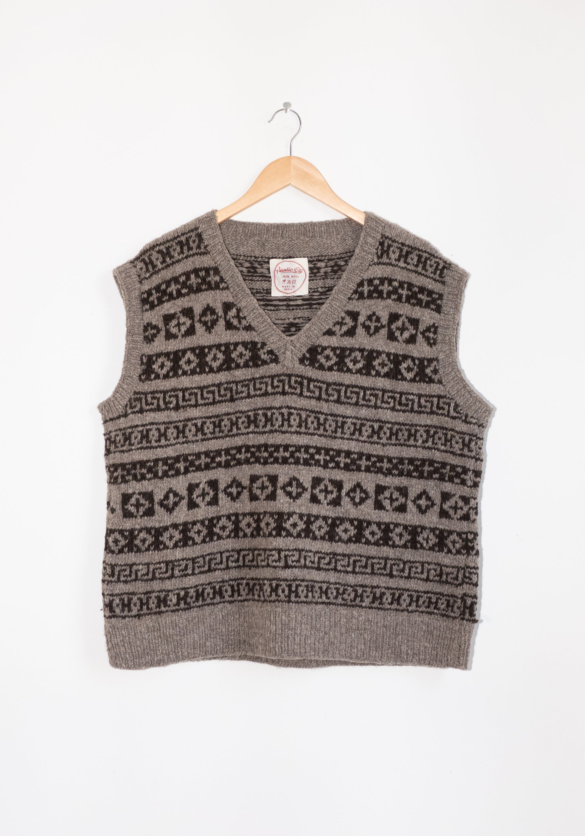 Auntie Oti Fair Isle Vest